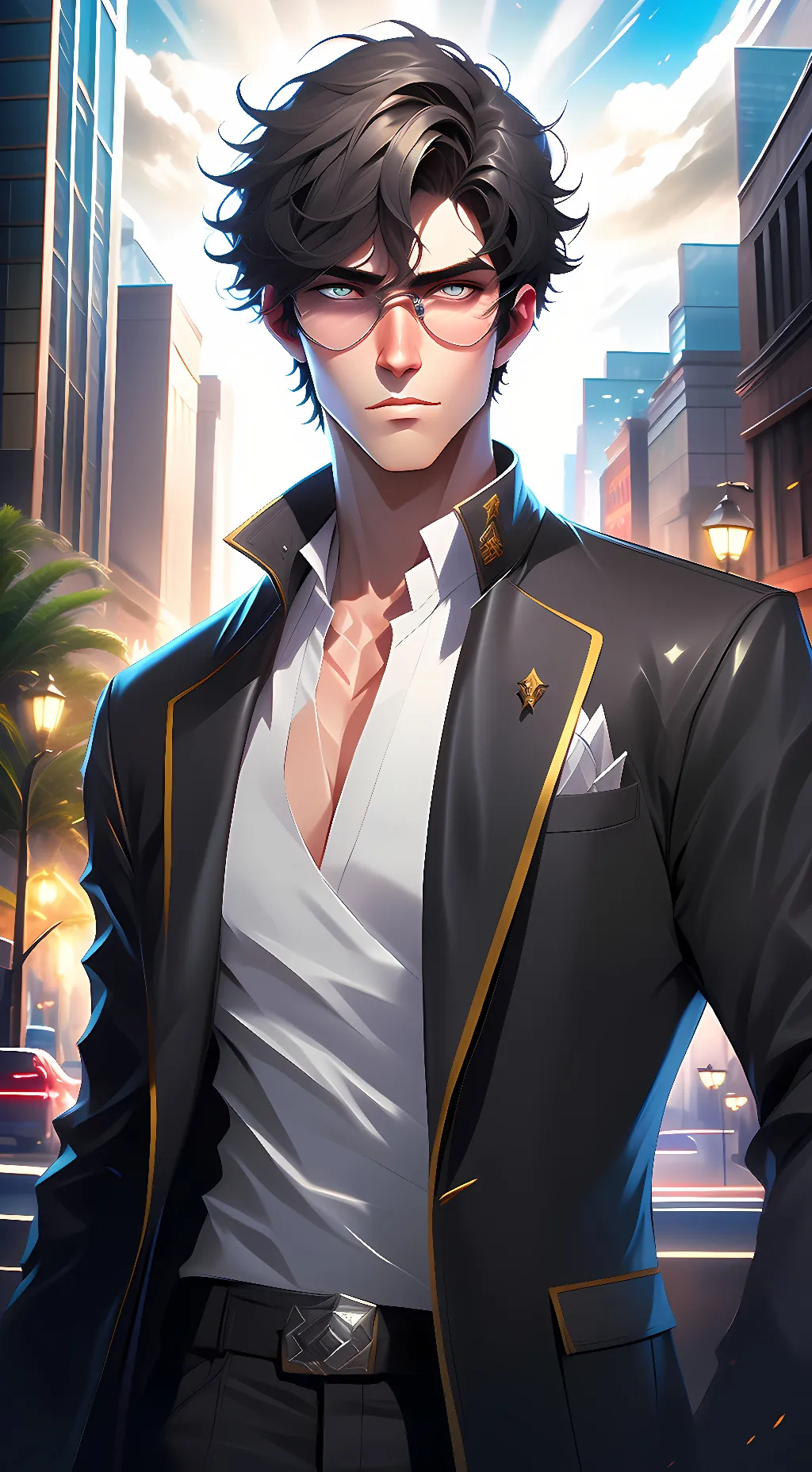 ai character: oliver background