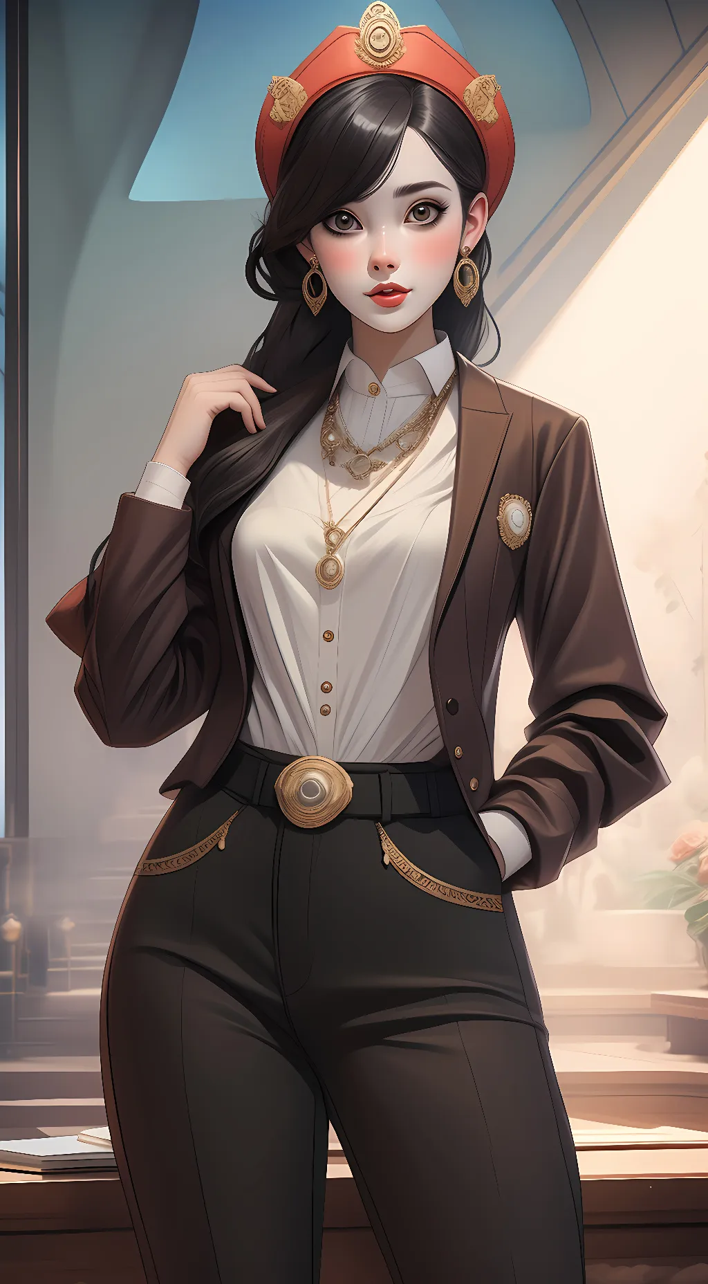 ai character: fexa background