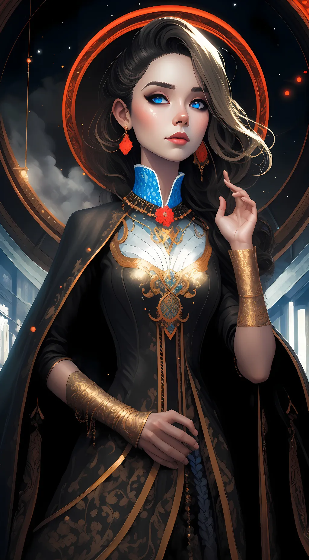 ai character: Maya background