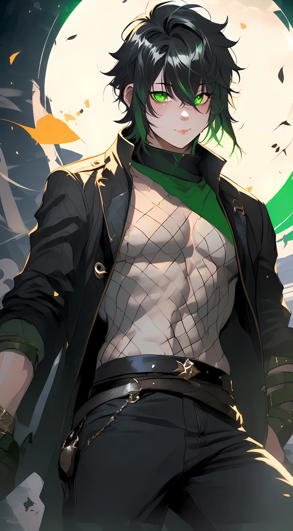 ai character: JohnParker background