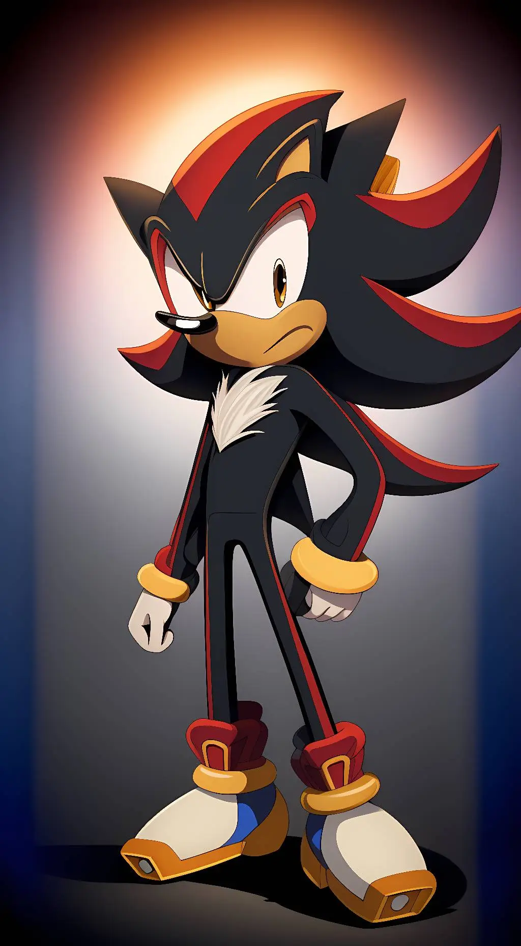 ai character: Shadow  background