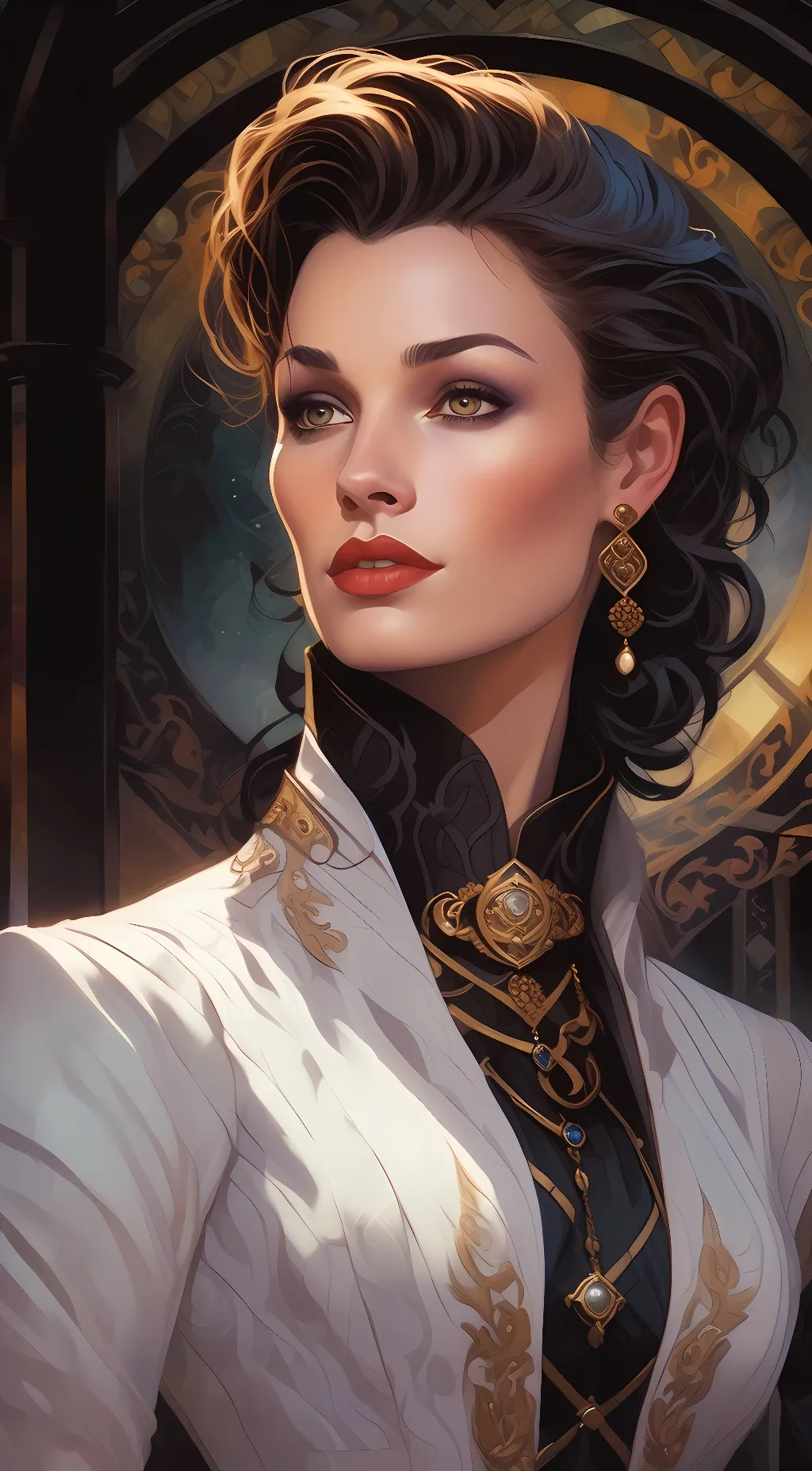 ai character: Xenia Onatopp background