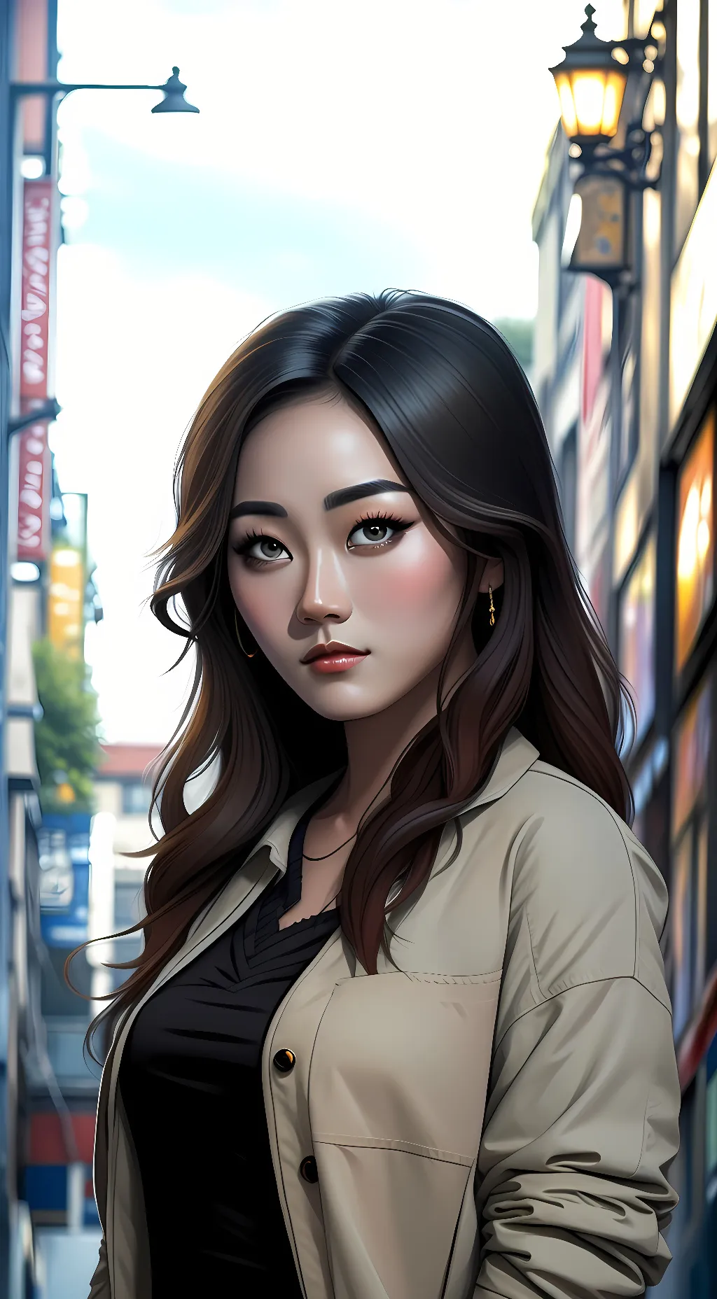 ai character: Kimiko Miyashiro background
