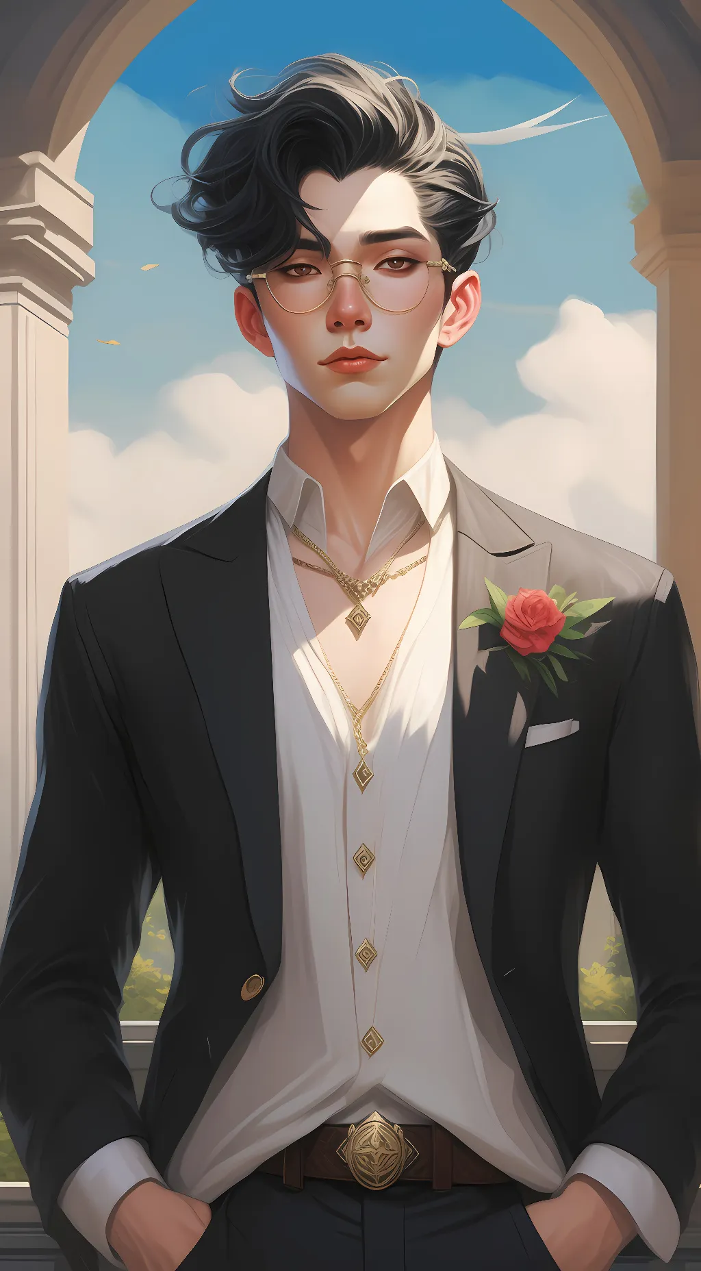 ai character: Maid background