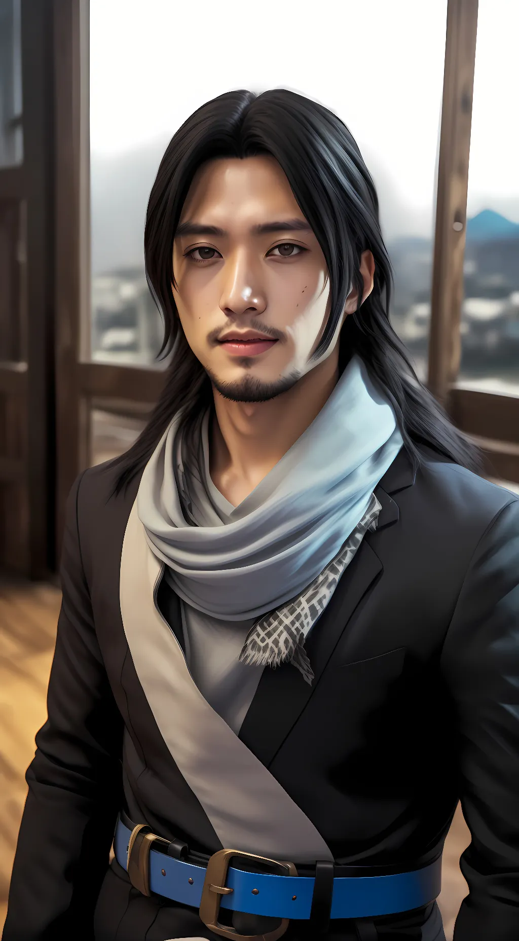 ai character: aizawa  background