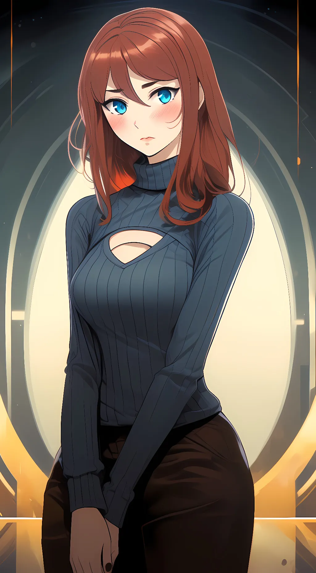 ai character: Ashe background