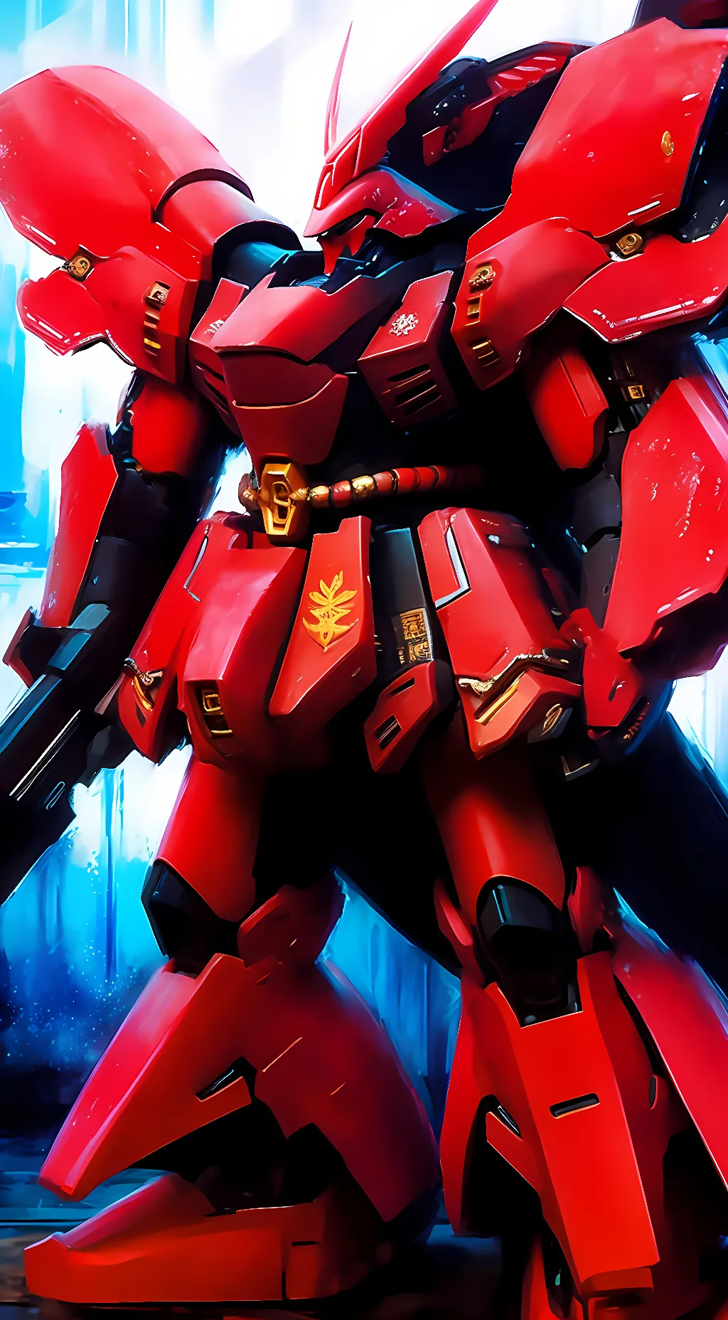 ai character: Sazabi  background