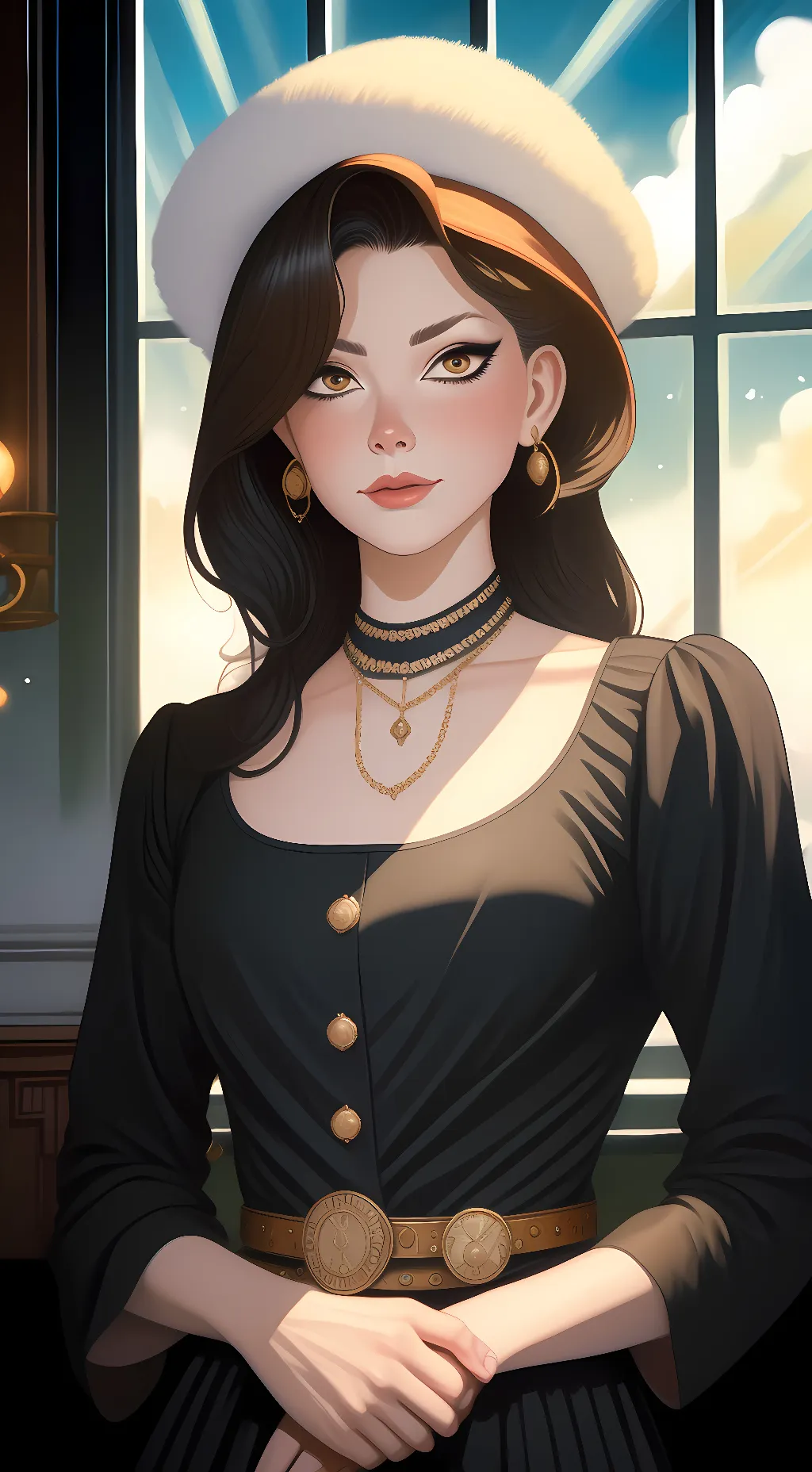 ai character: Aaliyah  background
