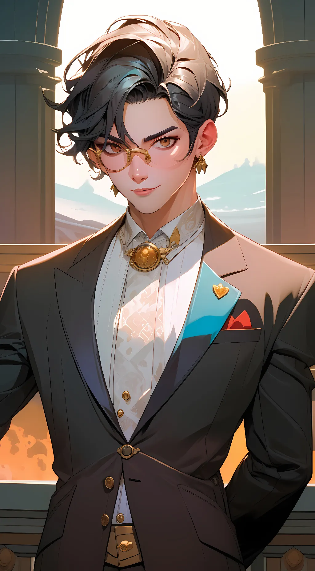 ai character: John background