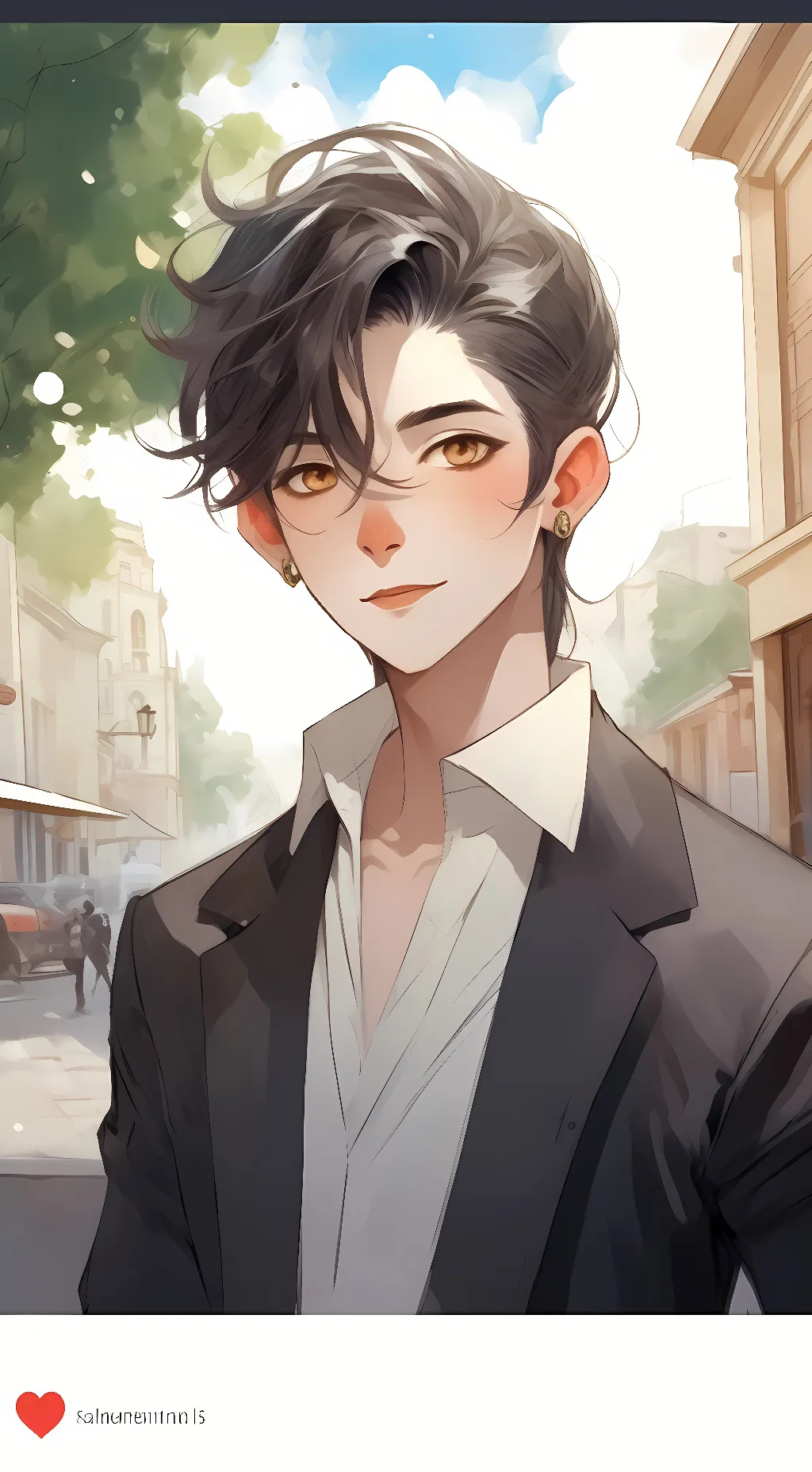 ai character: Lucas background