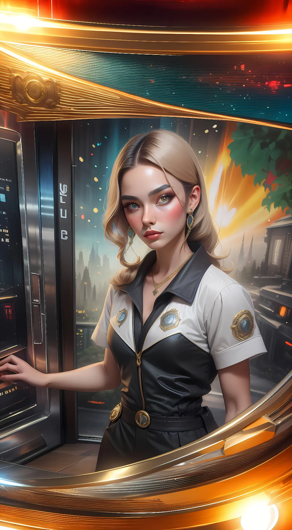 ai character: Izzy background