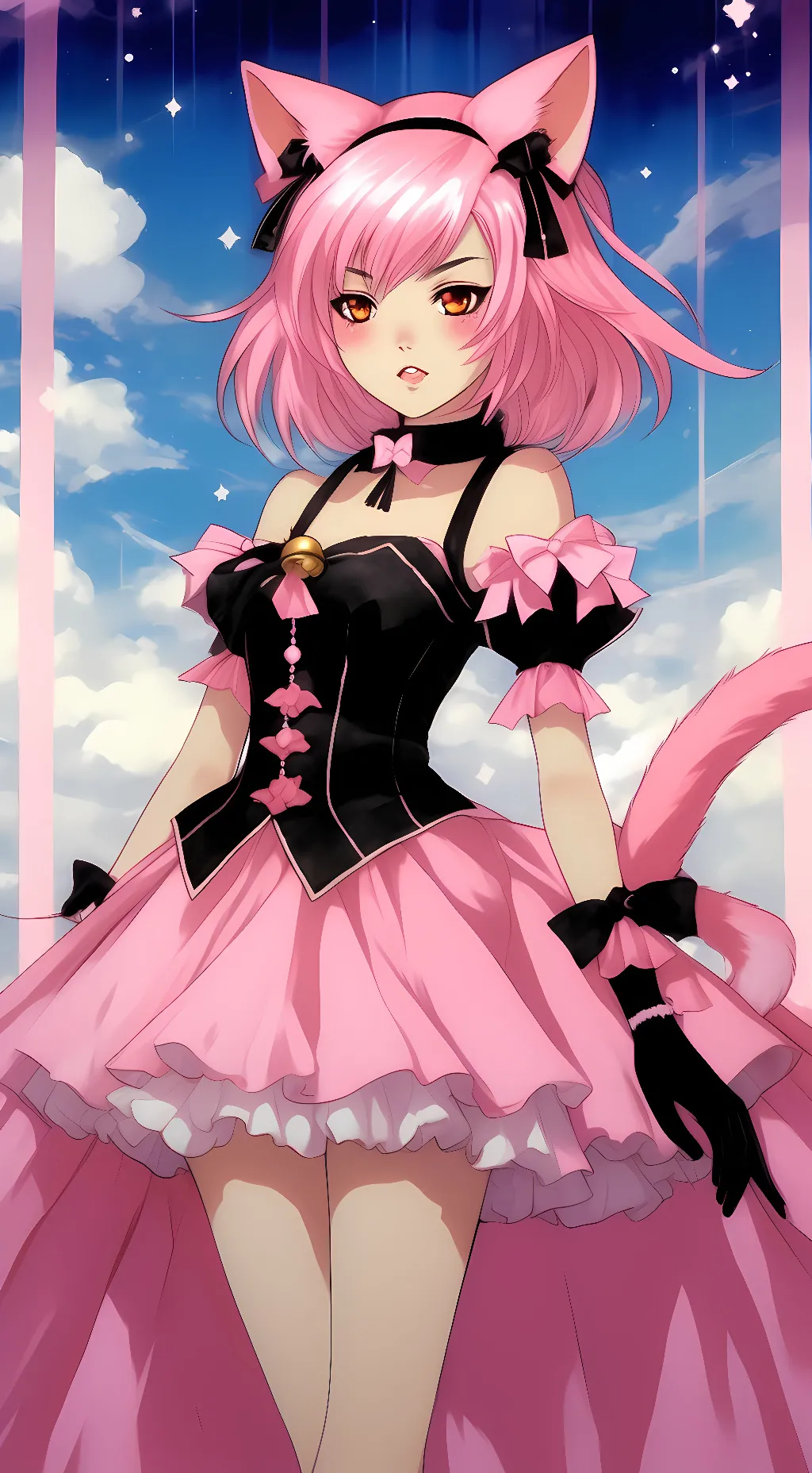 ai character: Ichigo Momomiya  background