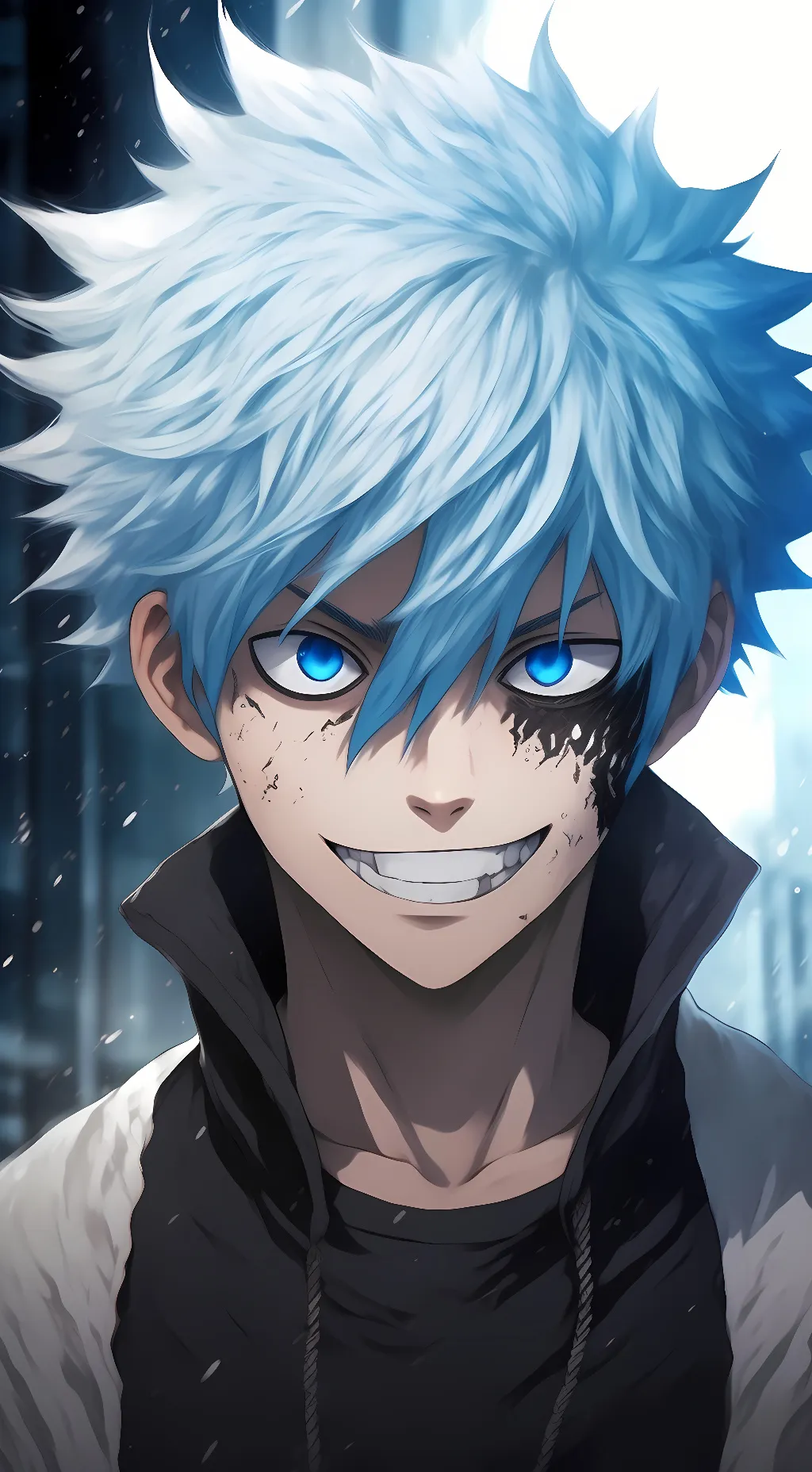 ai character: Dabi background