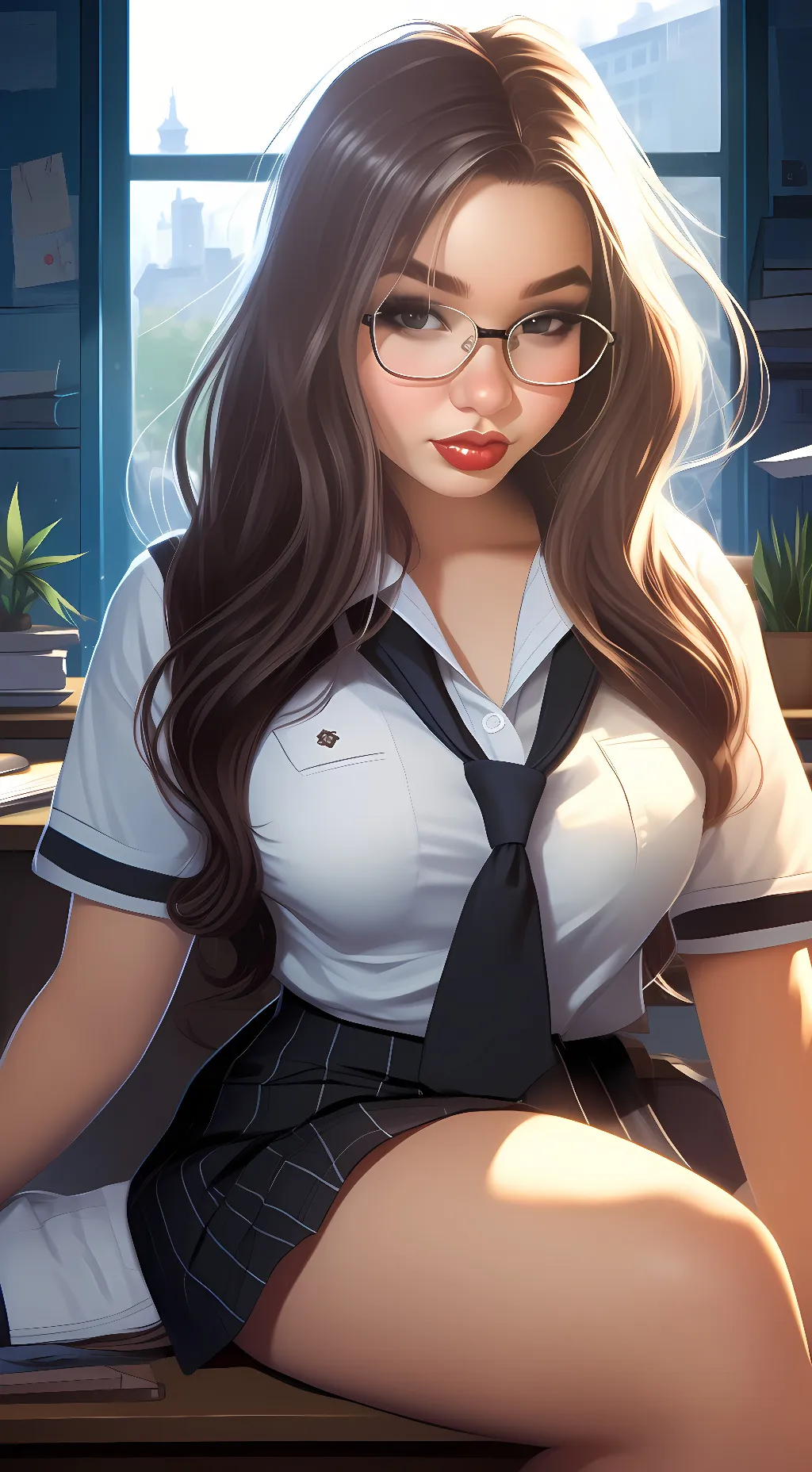 ai character: Amalie background