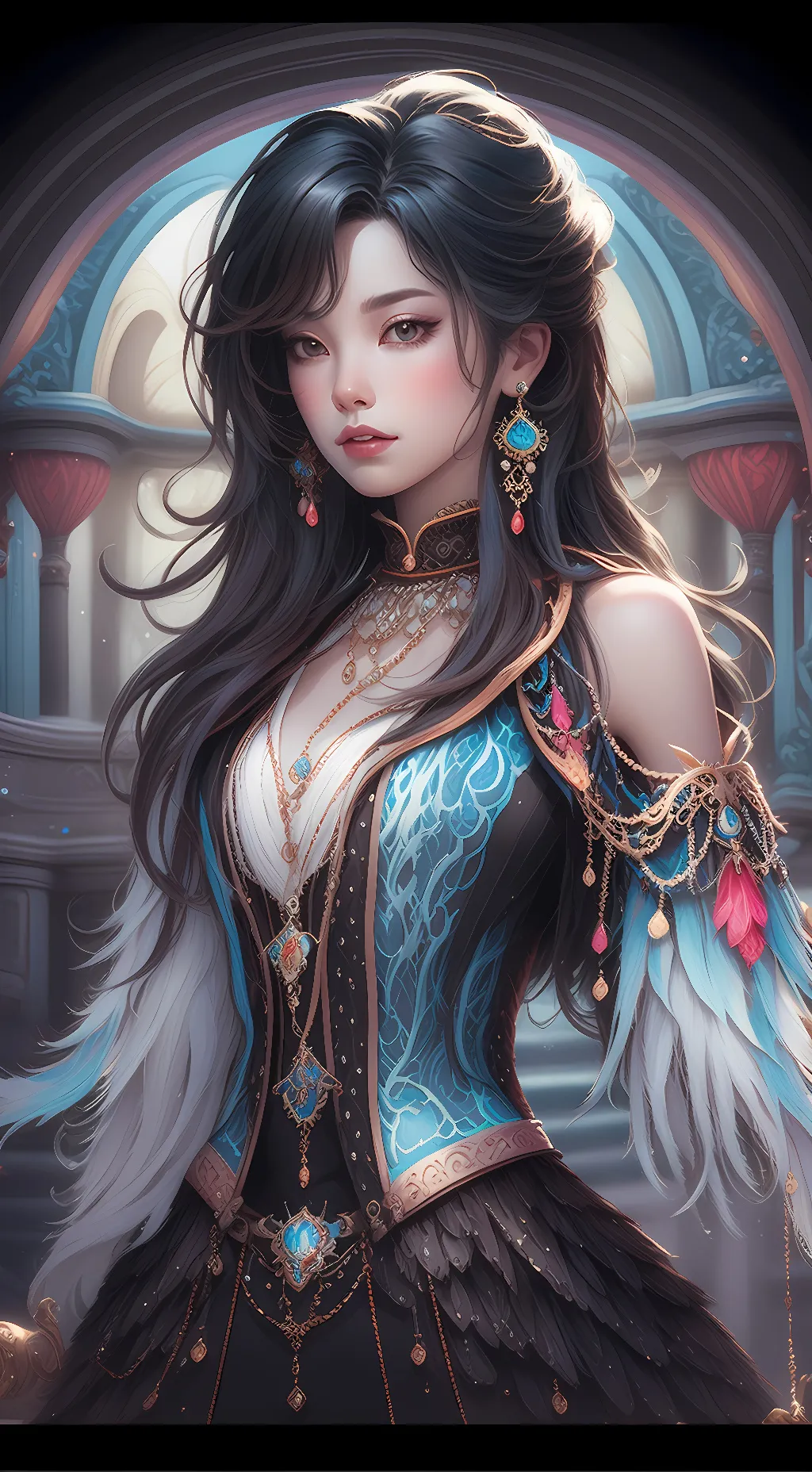 ai character: Allison  background