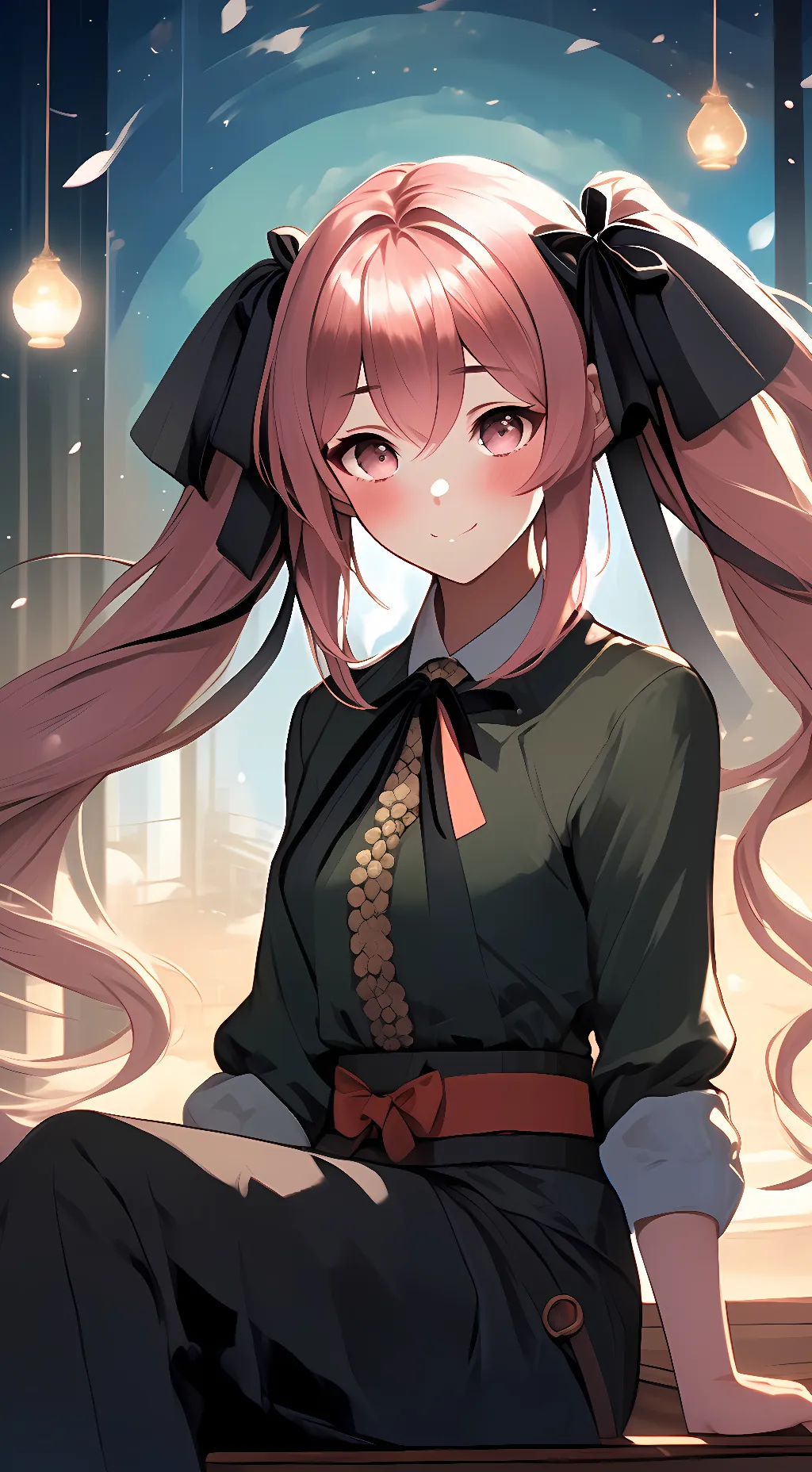 ai character: Aria Lee background