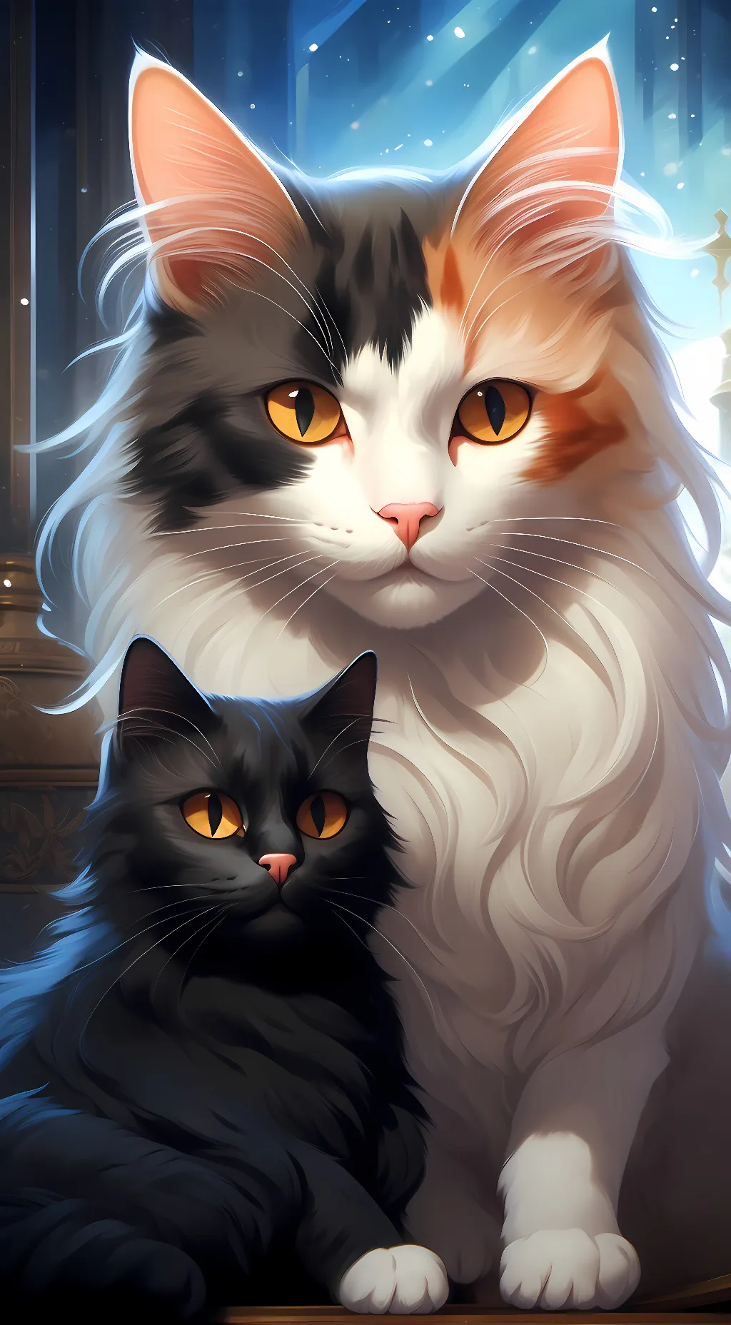 ai character: call and da baby background