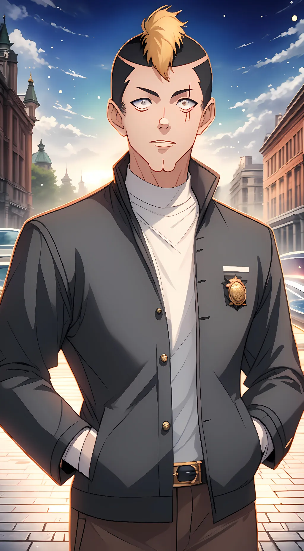 ai character: Nendou riki background