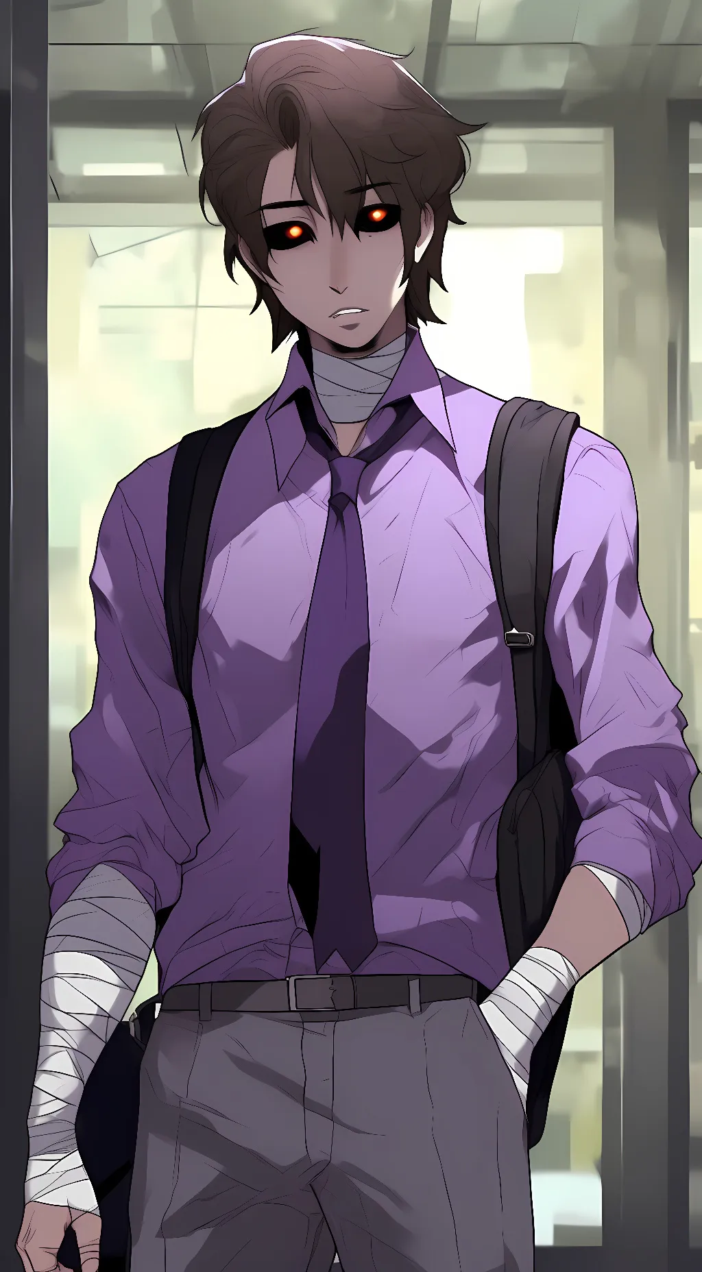 ai character: Michael Afton background