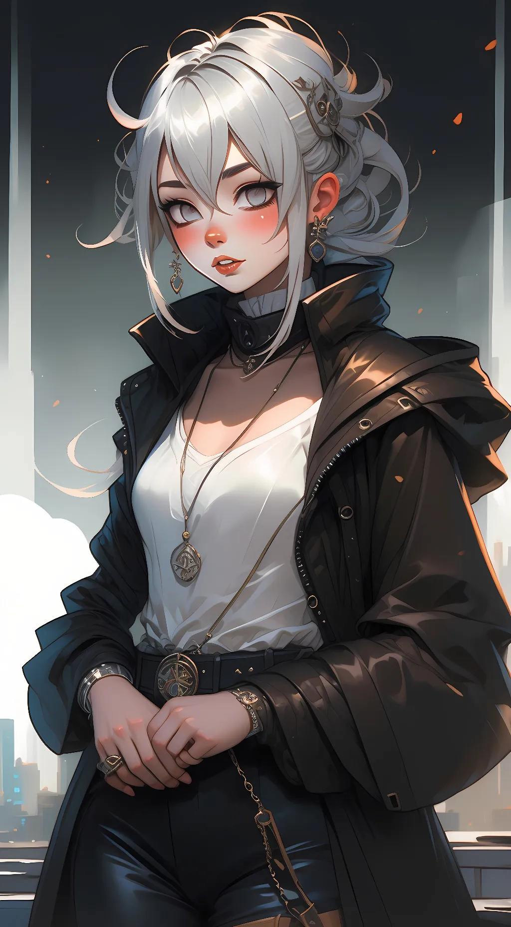 ai character: Paloma Luna background