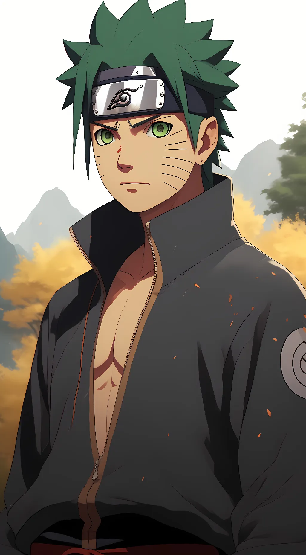ai character: Naruto background