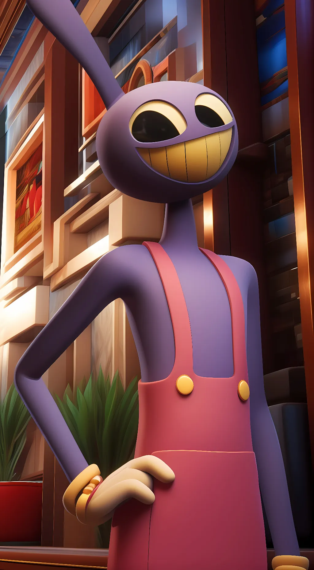 ai character: Jax~But my way~√ background