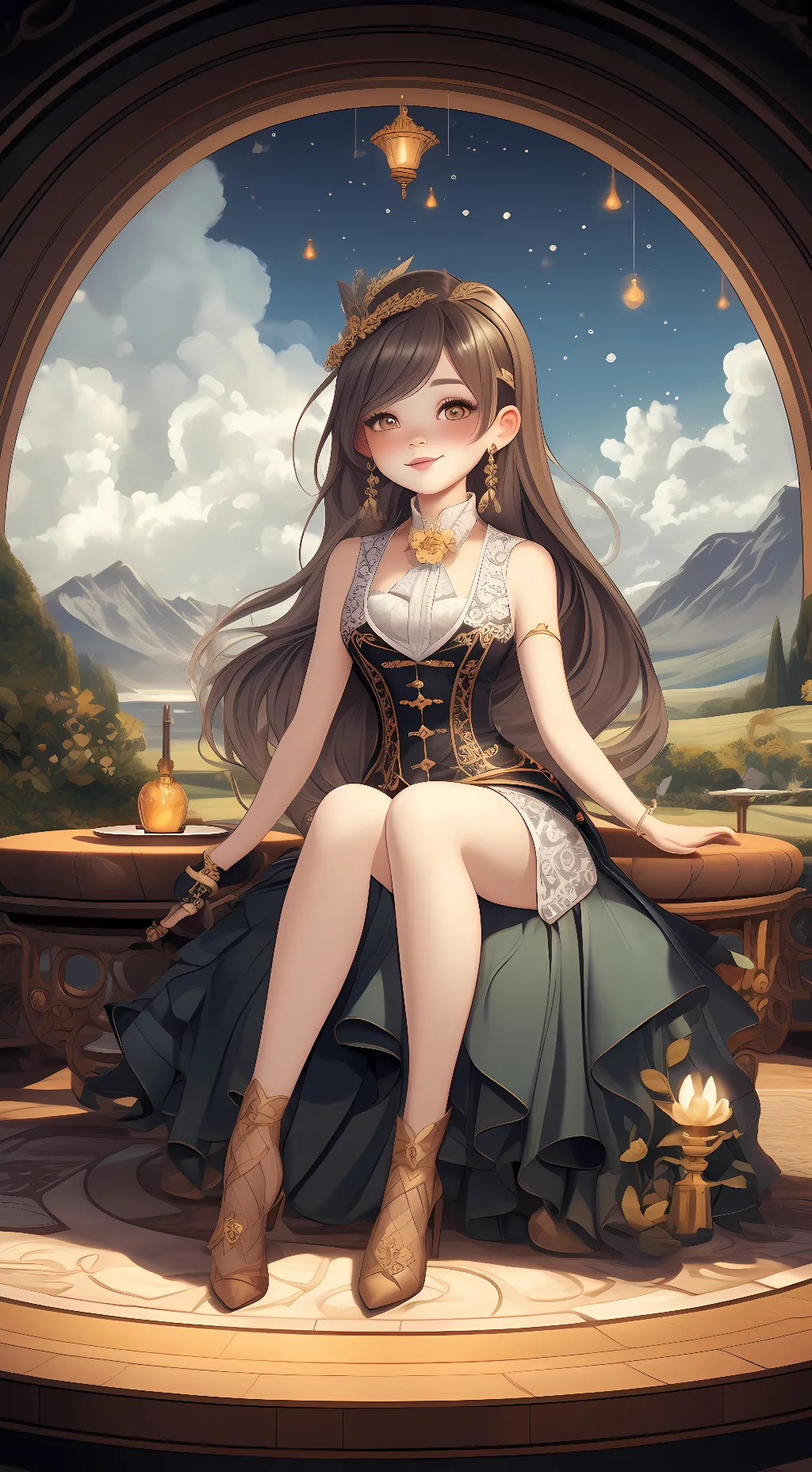 ai character: Hope background