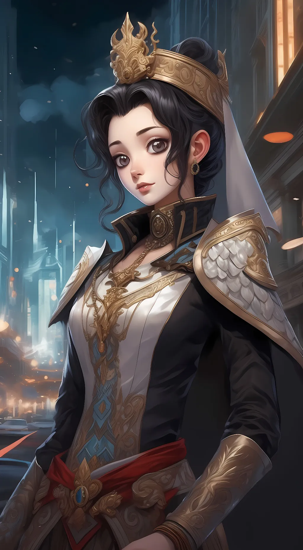 ai character: Kocho shinobou background