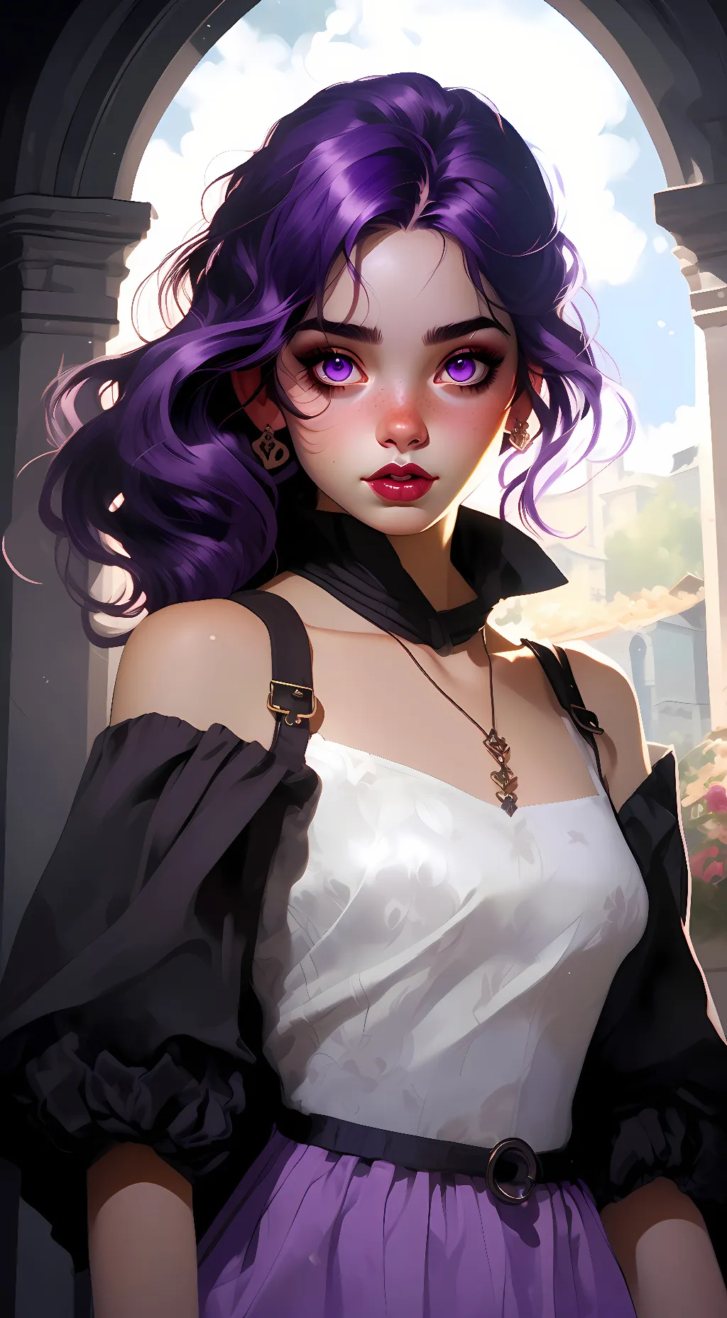 ai character: Talkie Girl background