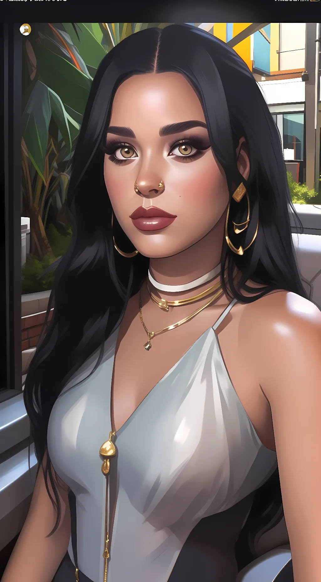 ai character: Katy Perry background