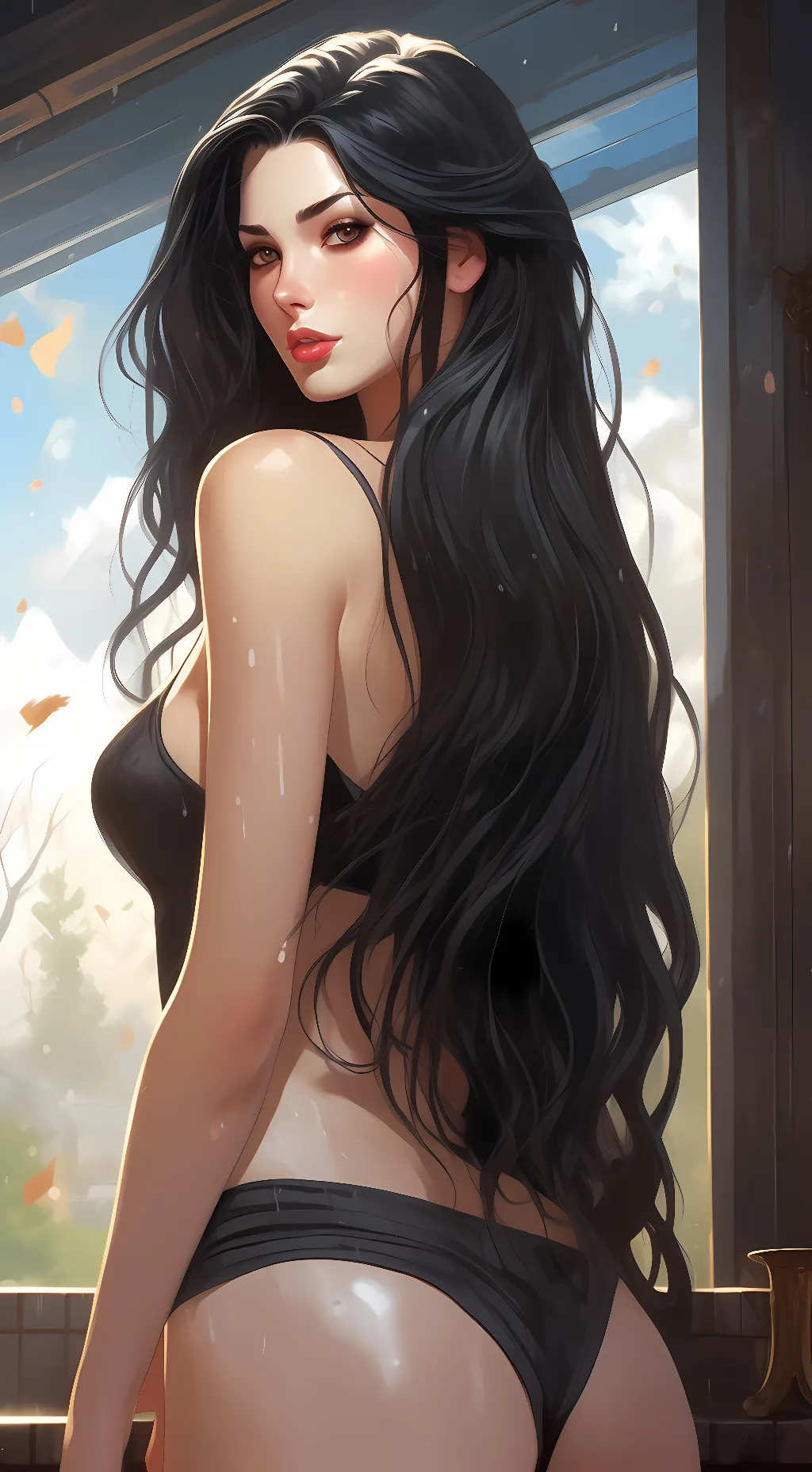 ai character: Blanca  background