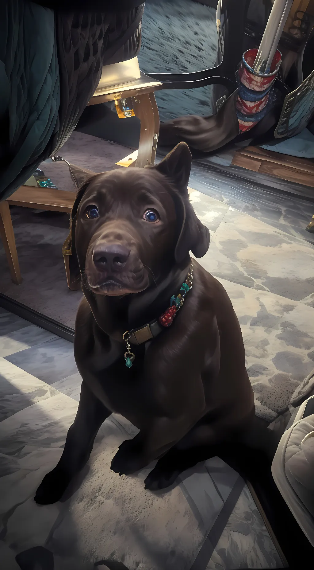 ai character: Fido background