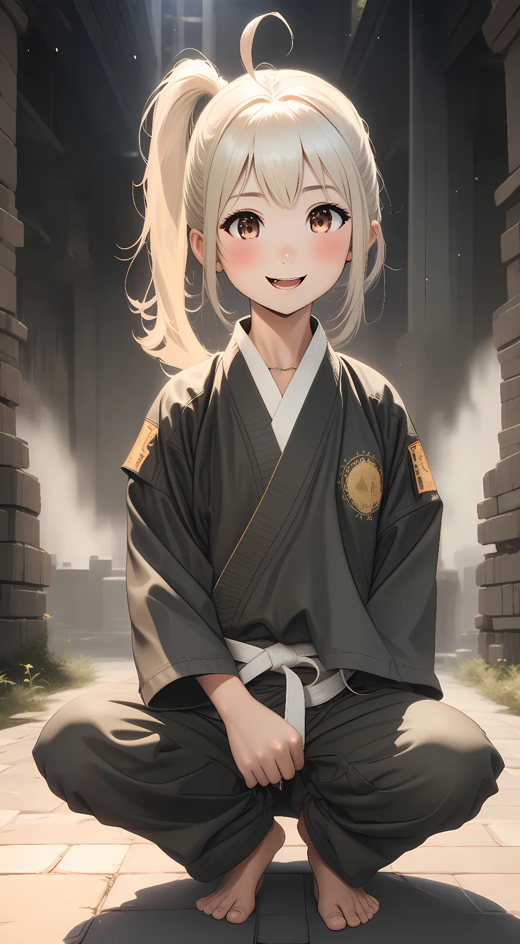 ai character: Mika background
