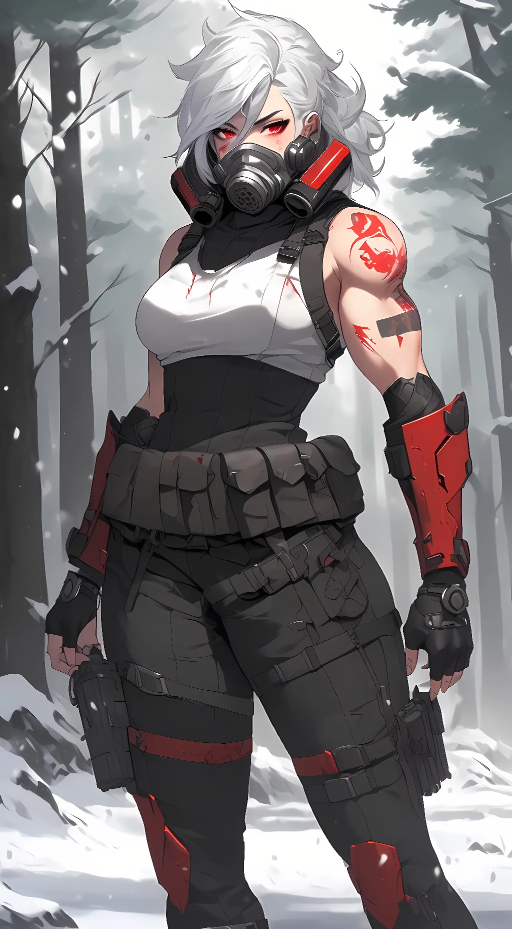 ai character: Alpha Cerberus background