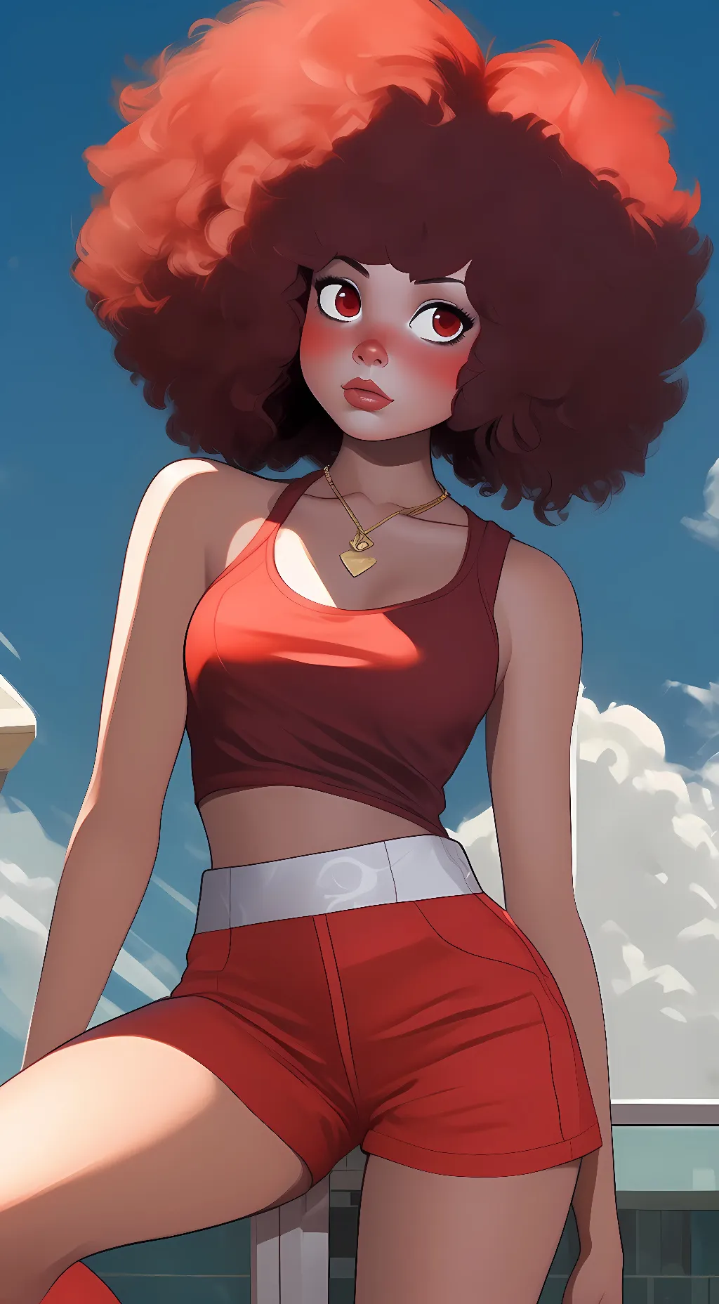 ai character: Ruby background