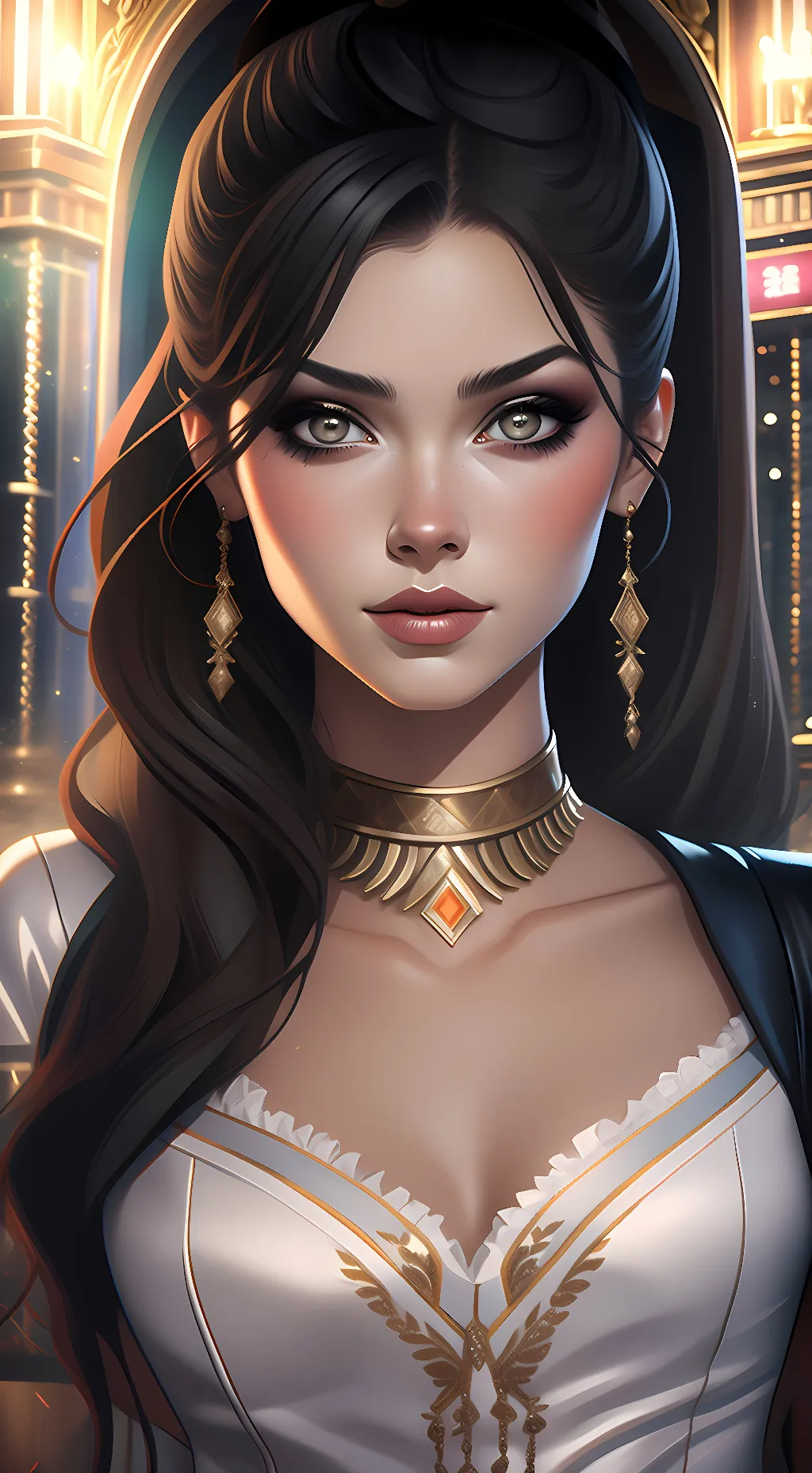 ai character: Vivian Chase background