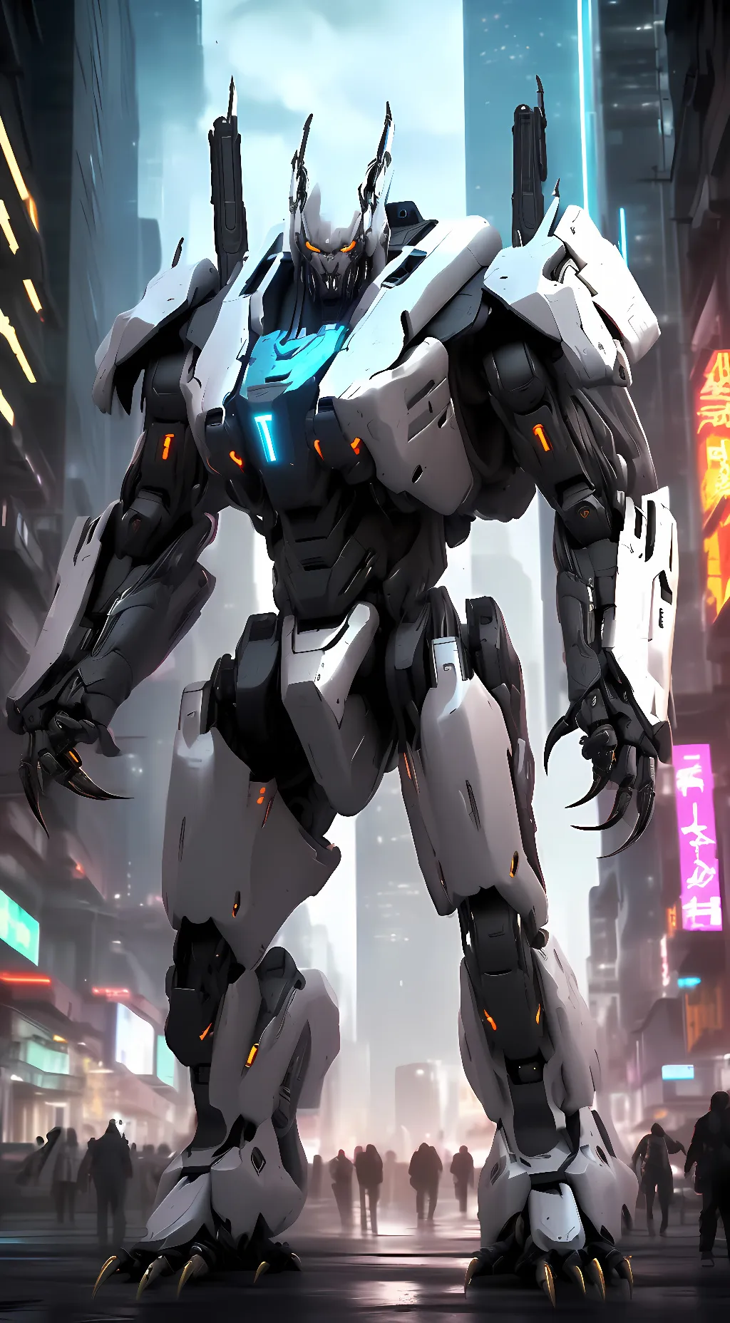 ai character: Mega Therion background