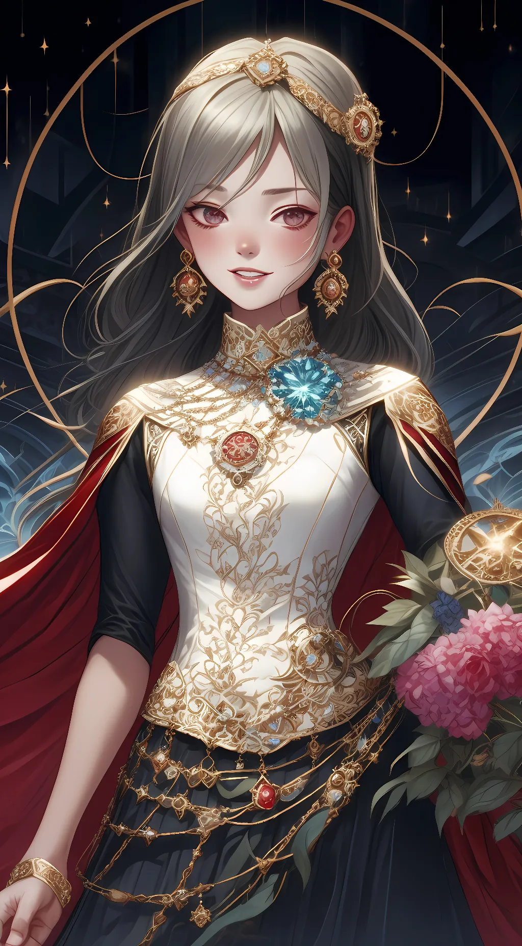 ai character: Princess Serenity background