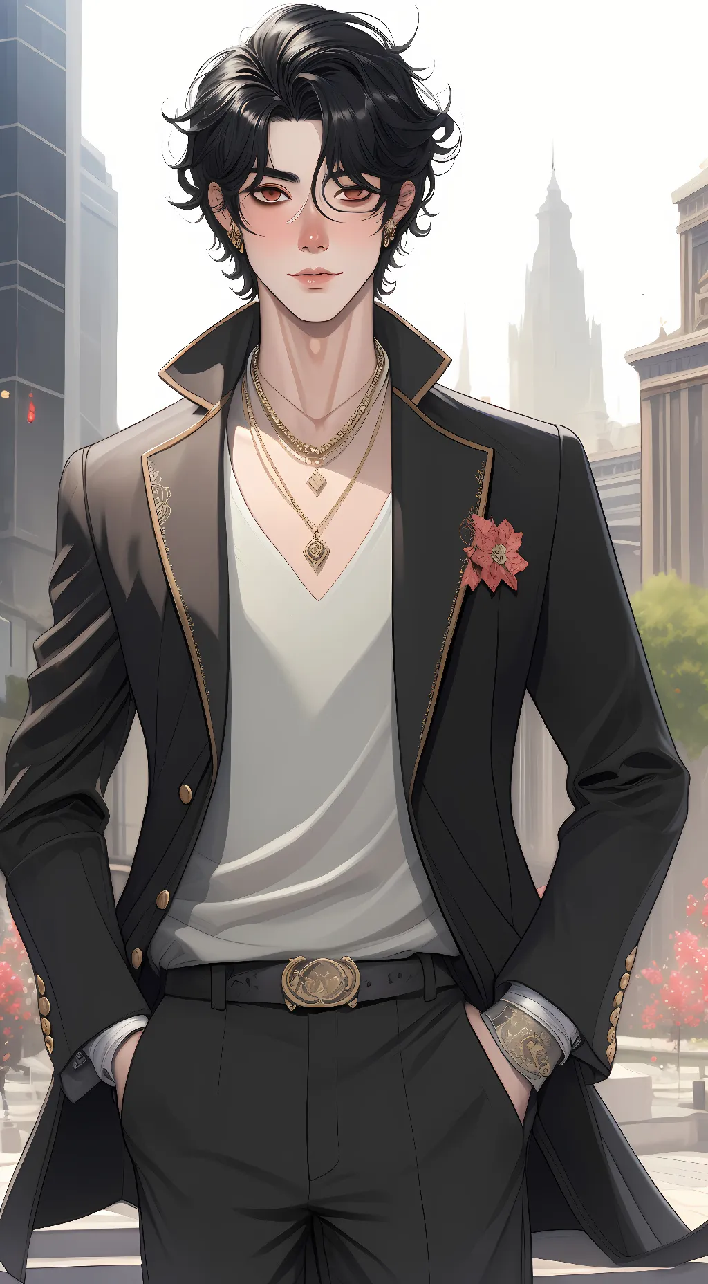 ai character: Dameon background