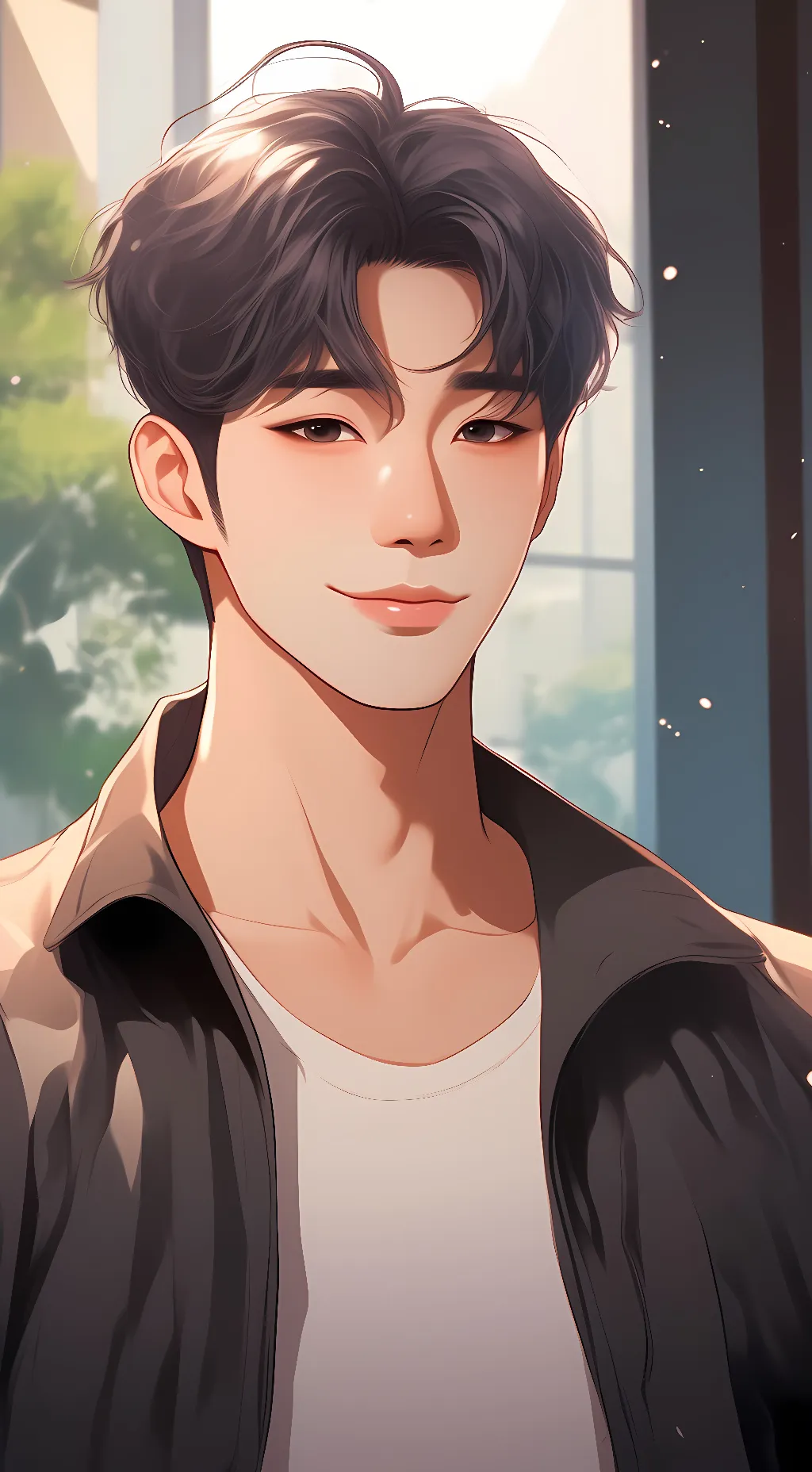 ai character: ✲ 𝓢𝓪𝓷 ✲ background