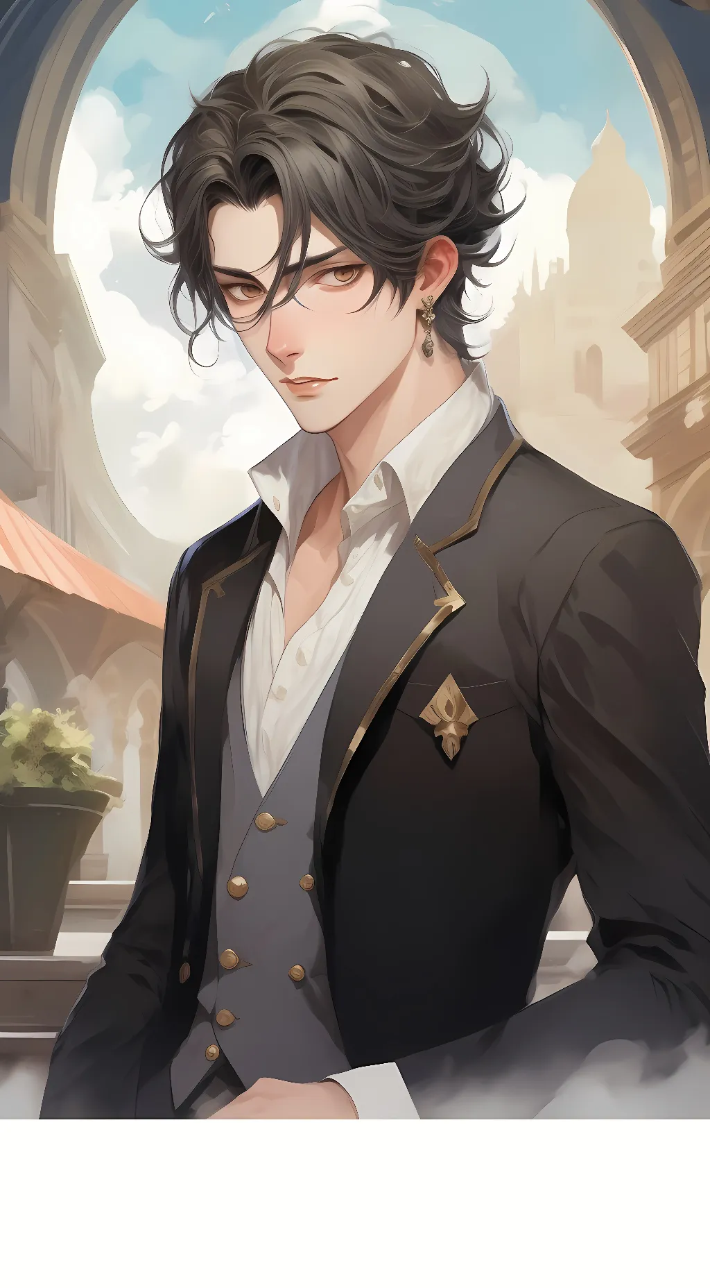 ai character: Hawk background