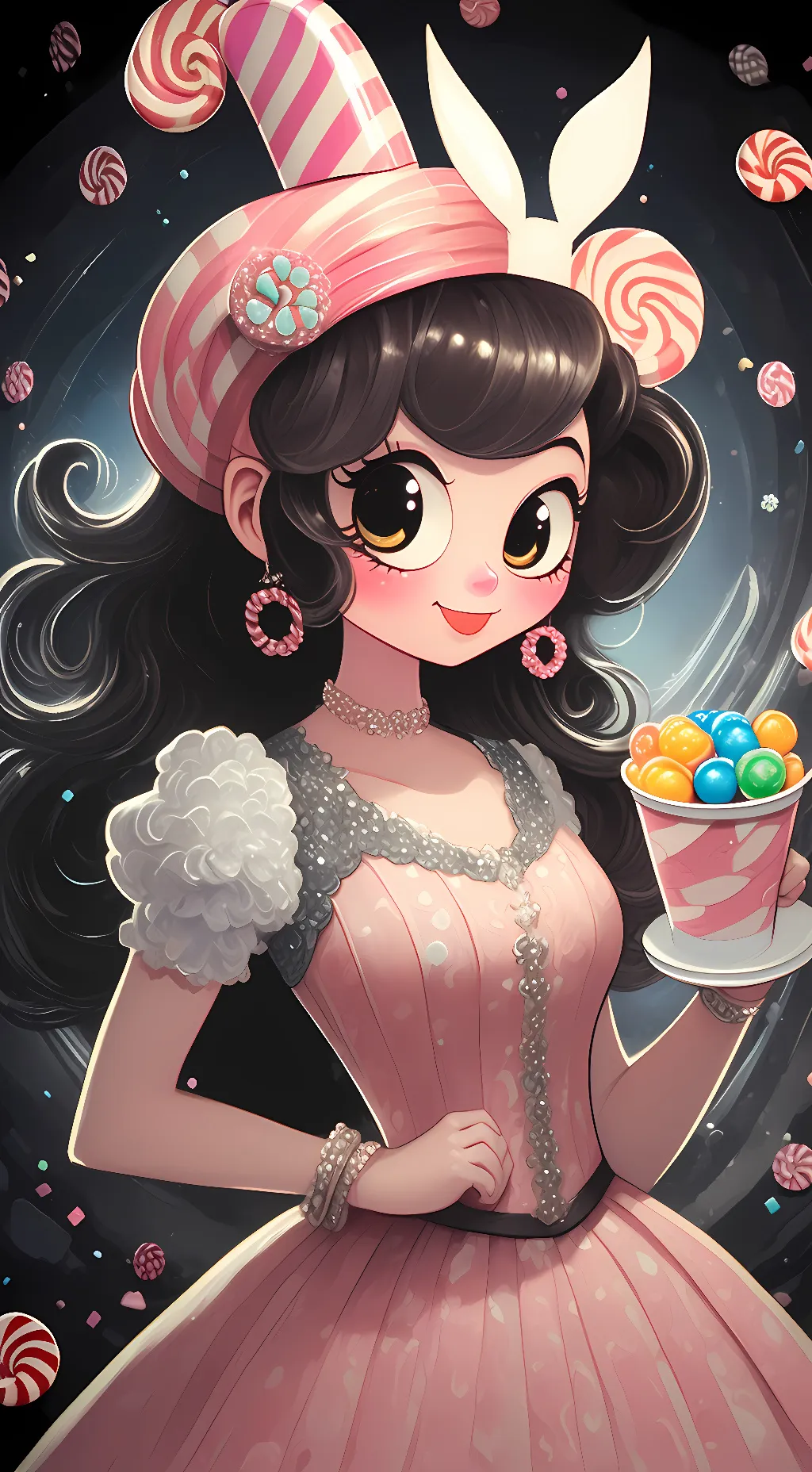 ai character: Baroness von bon background
