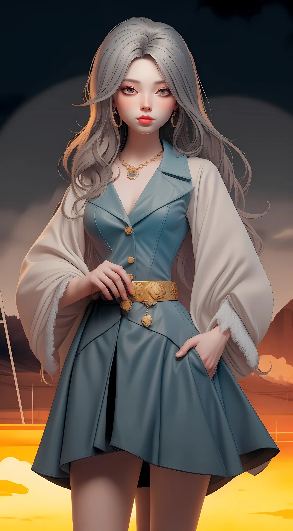 ai character: kay background