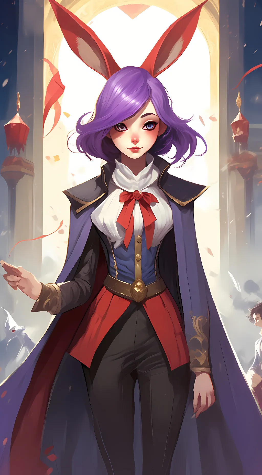 ai character: The Circus background