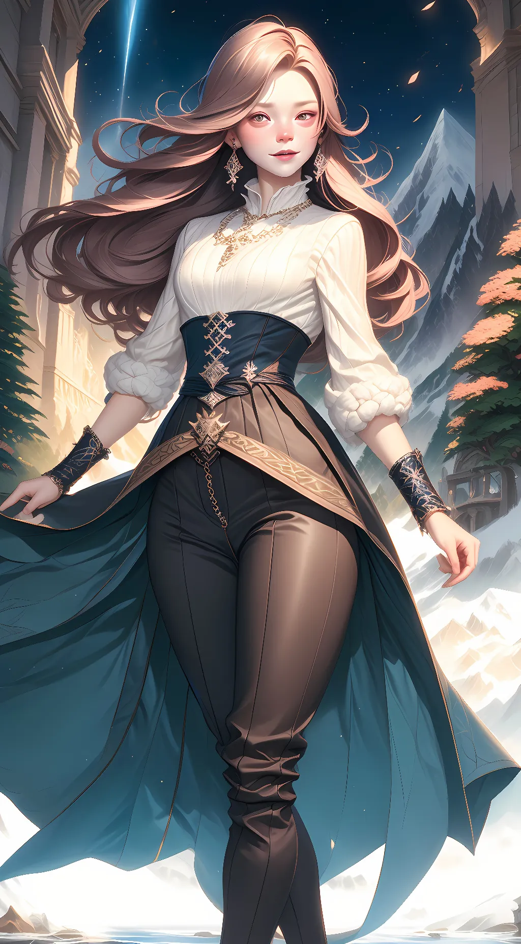 ai character: Foxy doxy background