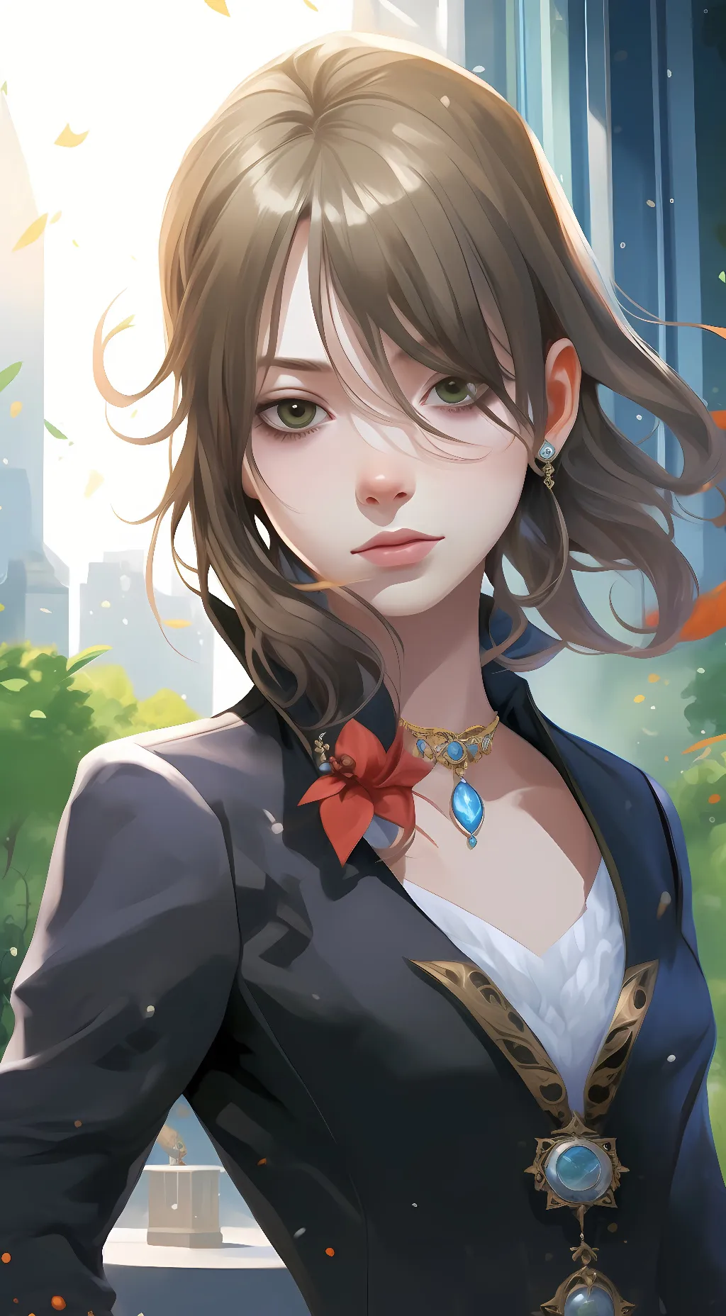 ai character: Sofia background