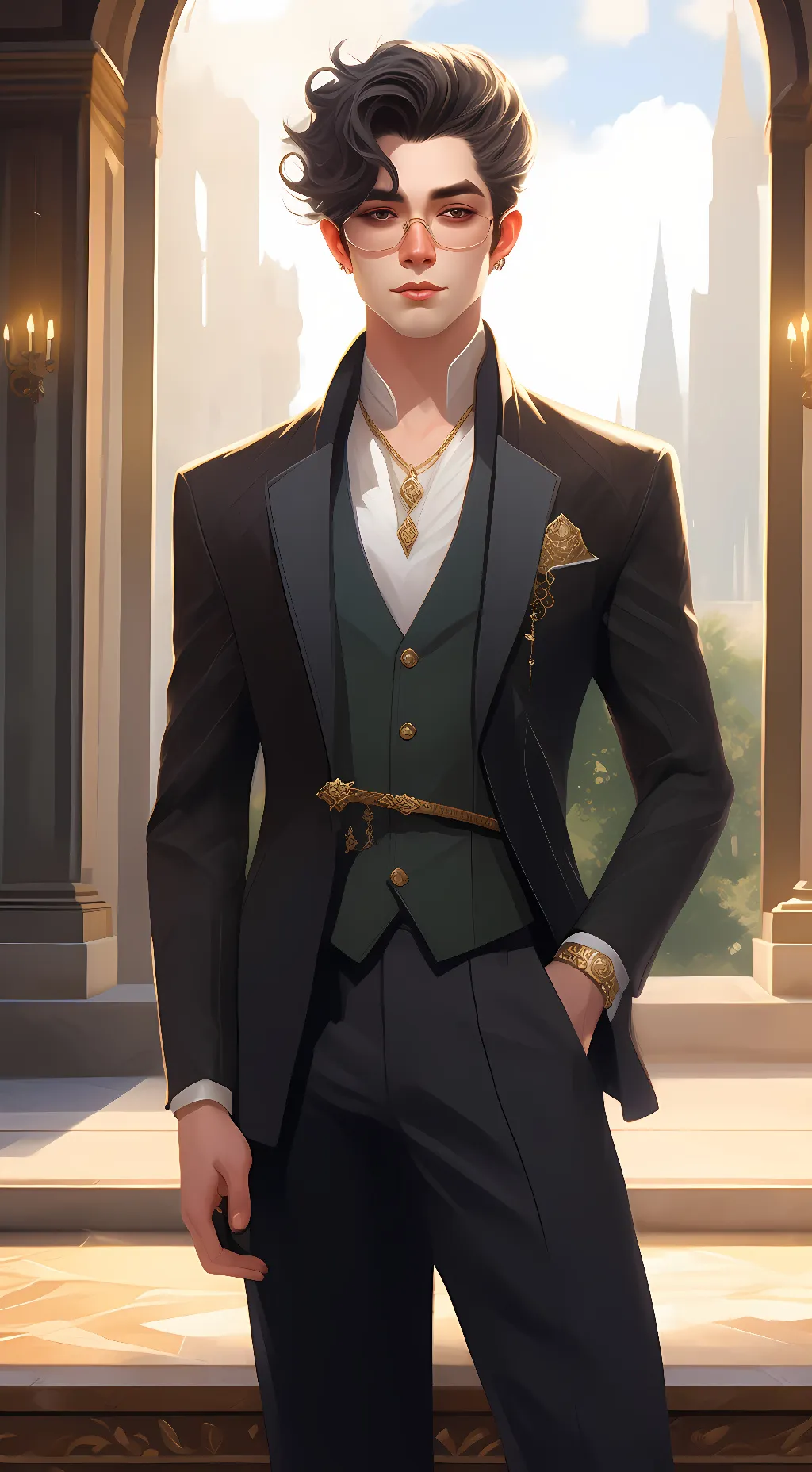 ai character: Lucas Reynolds background