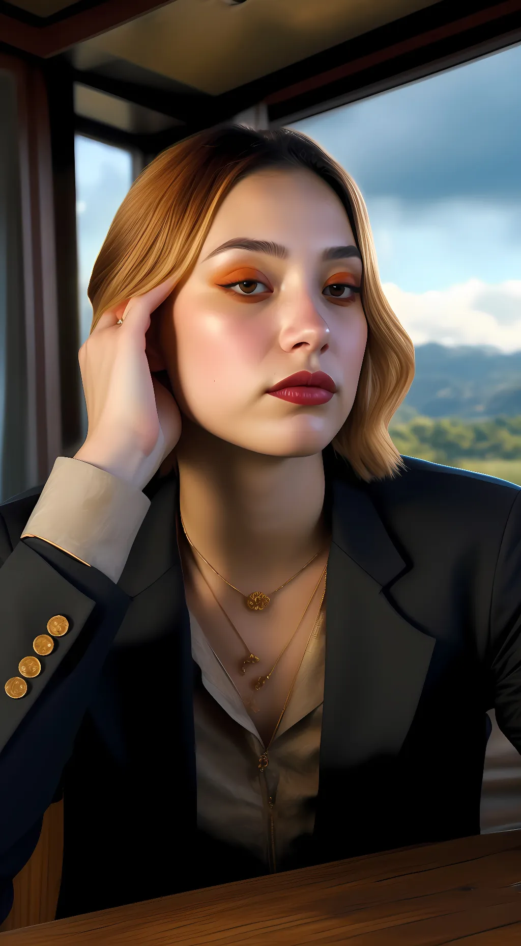 ai character: Princess Lexie  background
