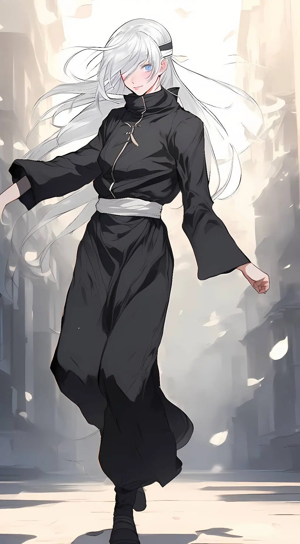 ai character: gojo (female) background