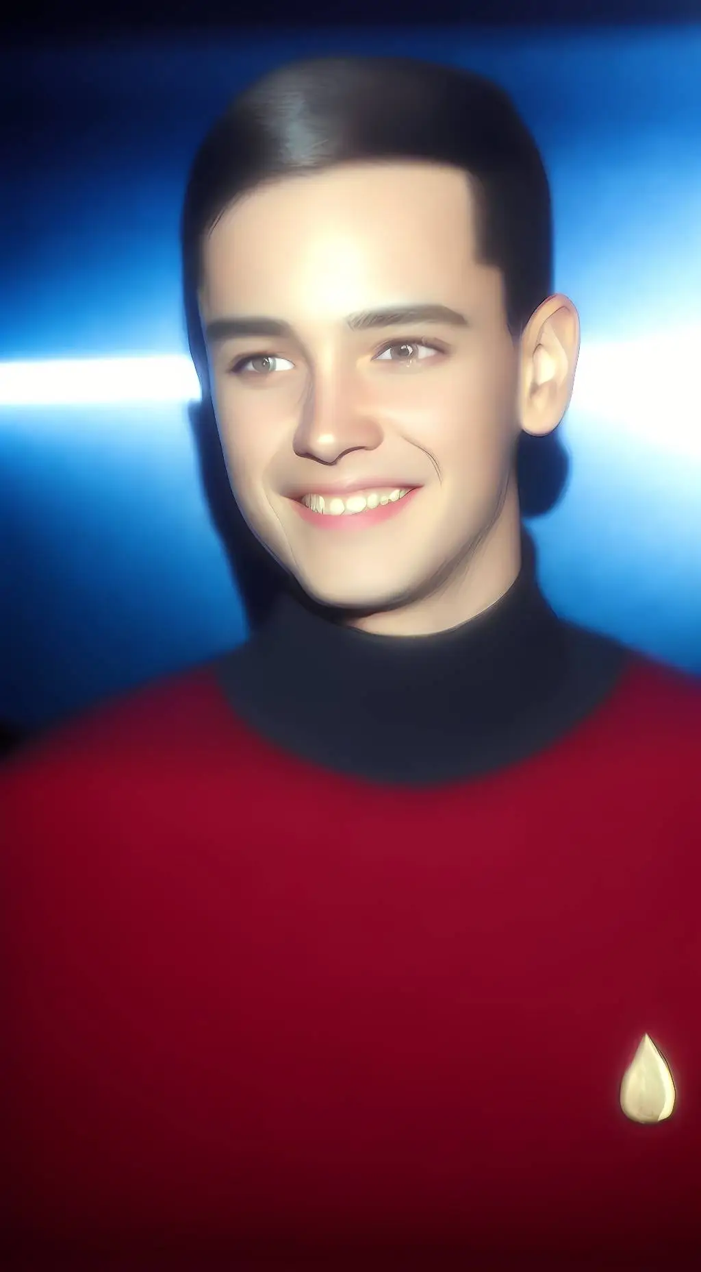 ai character: Wesley Crusher background